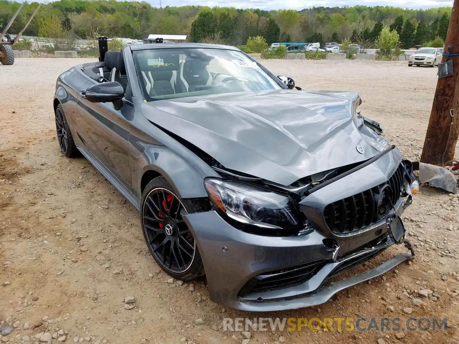 1 Photograph of a damaged car WDDWK8HB5KF926425 MERCEDES-BENZ AMG 2019