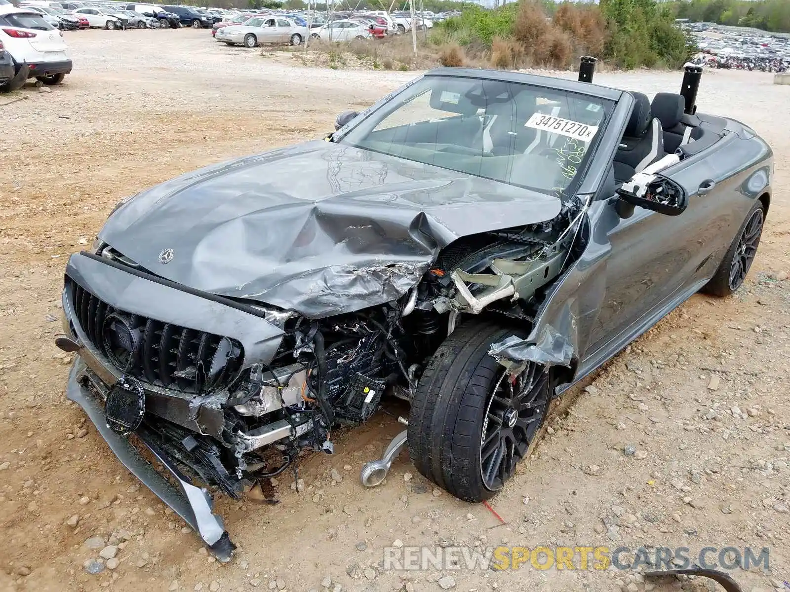 2 Photograph of a damaged car WDDWK8HB5KF926425 MERCEDES-BENZ AMG 2019