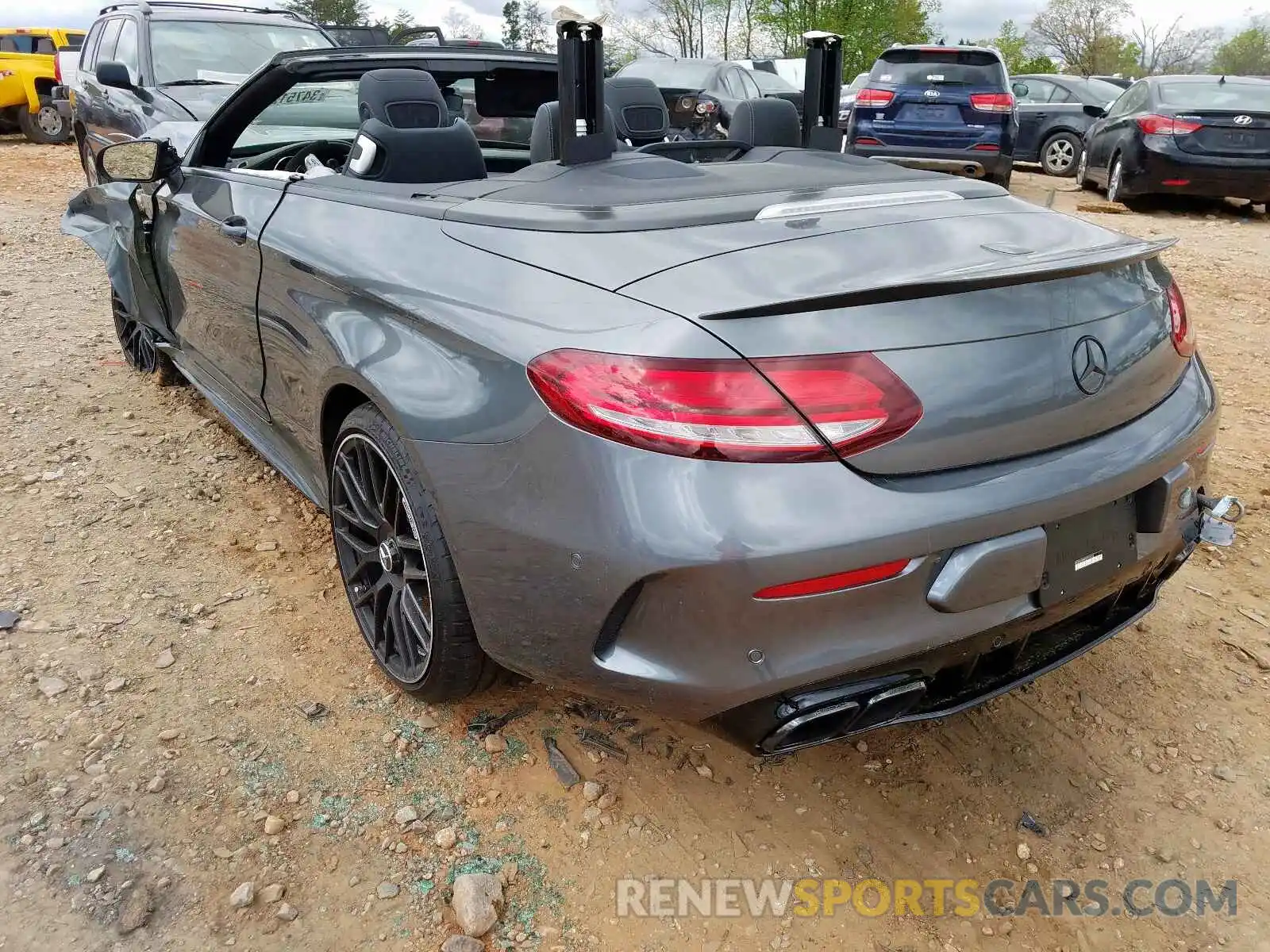 3 Photograph of a damaged car WDDWK8HB5KF926425 MERCEDES-BENZ AMG 2019