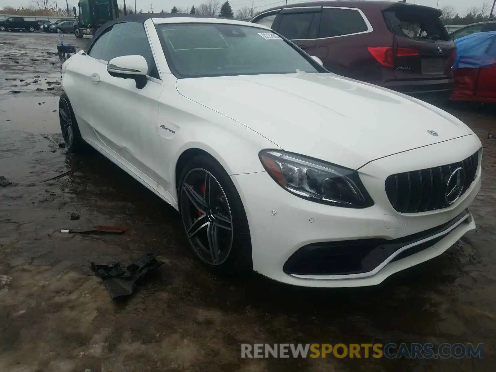 1 Photograph of a damaged car WDDWK8HB7KF864932 MERCEDES-BENZ AMG 2019