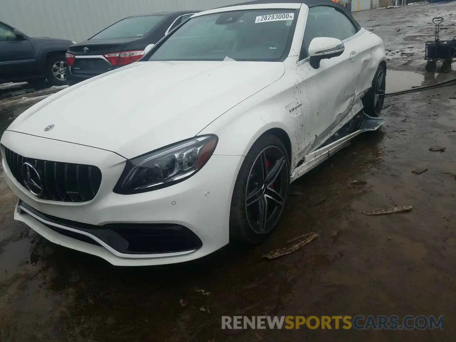 2 Photograph of a damaged car WDDWK8HB7KF864932 MERCEDES-BENZ AMG 2019