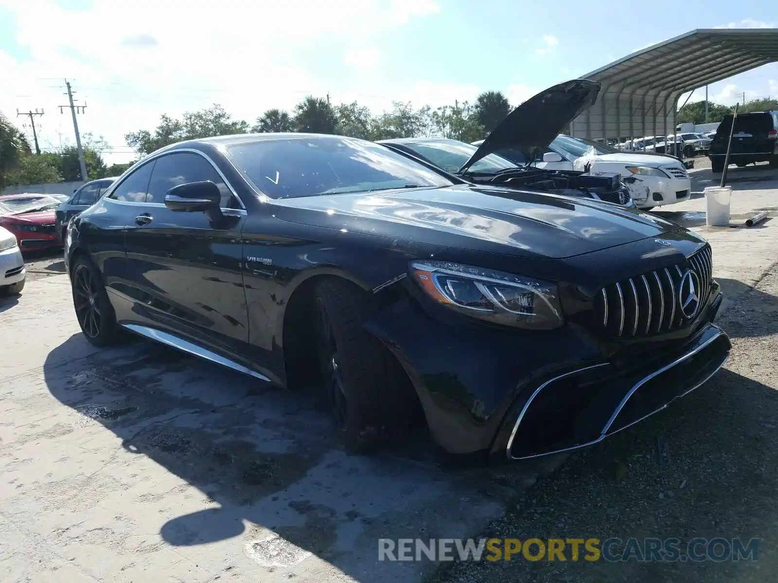 1 Photograph of a damaged car WDDXJ8JBXKA039675 MERCEDES-BENZ AMG 2019