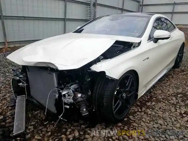 2 Photograph of a damaged car WDDXJ8JBXKA039708 MERCEDES-BENZ AMG 2019