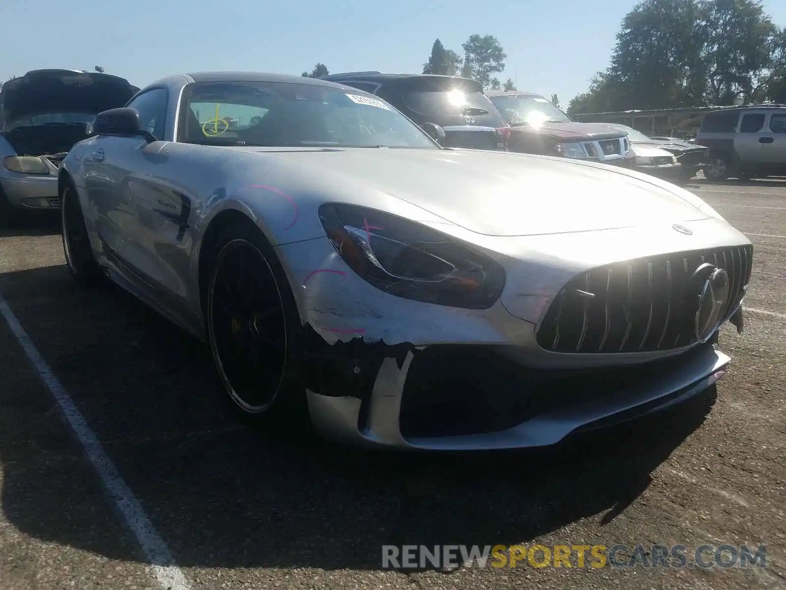 1 Photograph of a damaged car WDDYJ7KA0KA023361 MERCEDES-BENZ AMG 2019