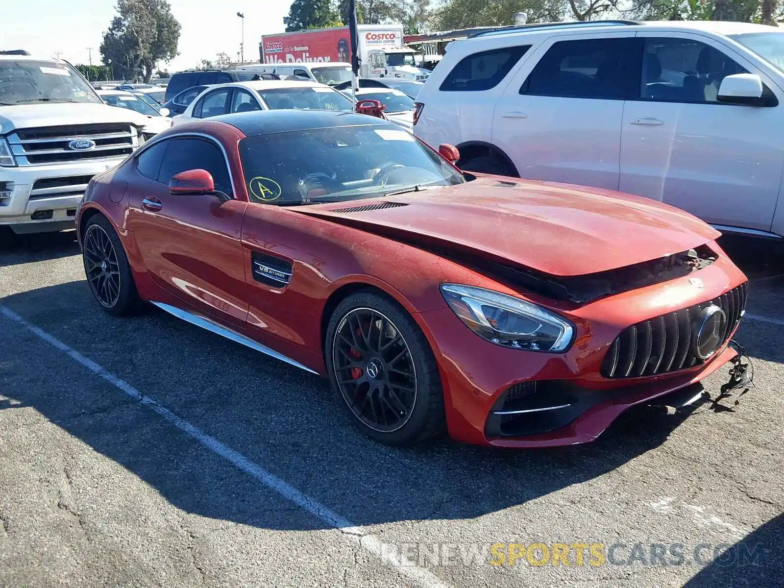 1 Photograph of a damaged car WDDYJ8AA1KA024431 MERCEDES-BENZ AMG 2019