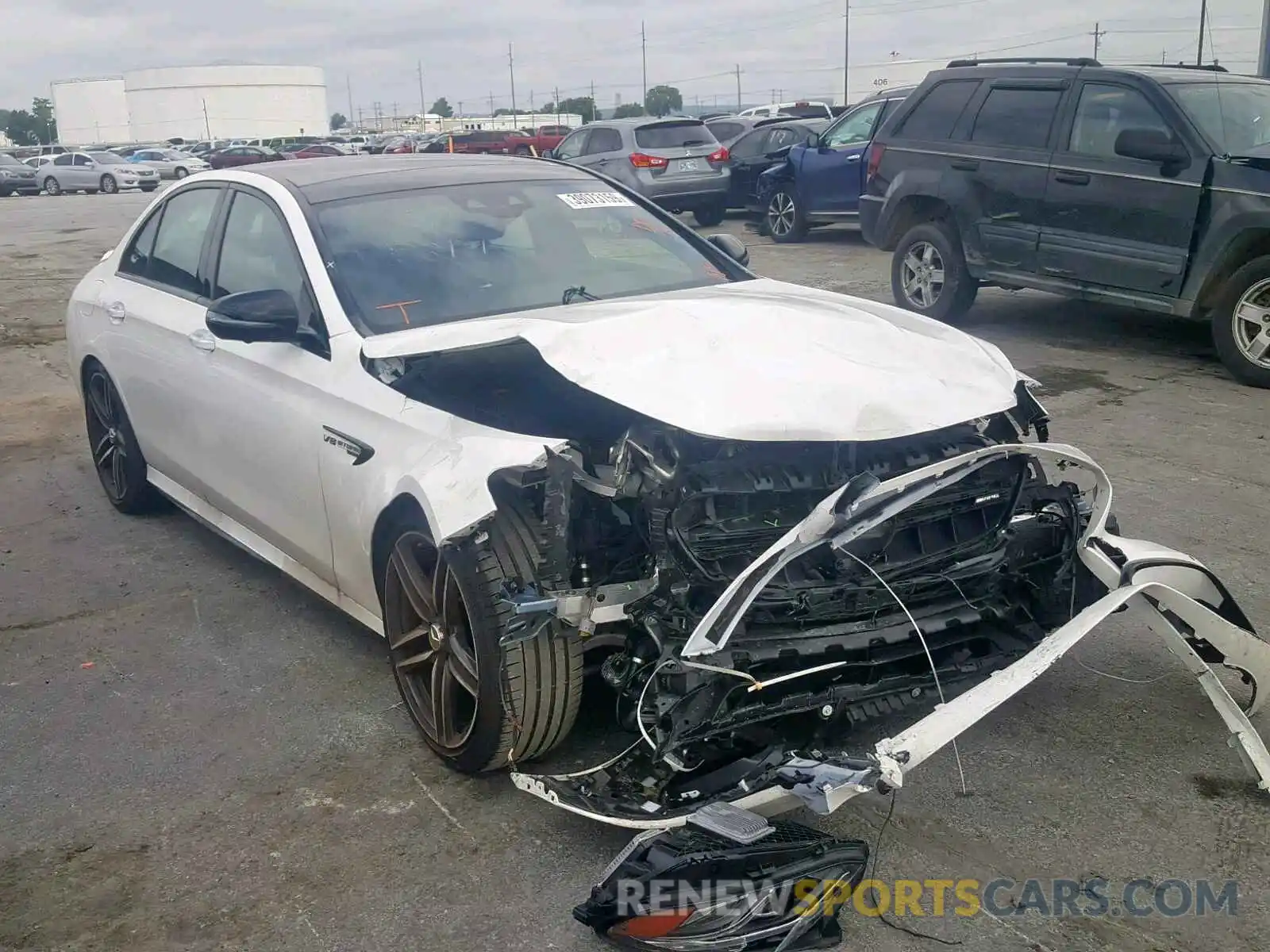 1 Photograph of a damaged car WDDZF8KB1KA508175 MERCEDES-BENZ AMG 2019