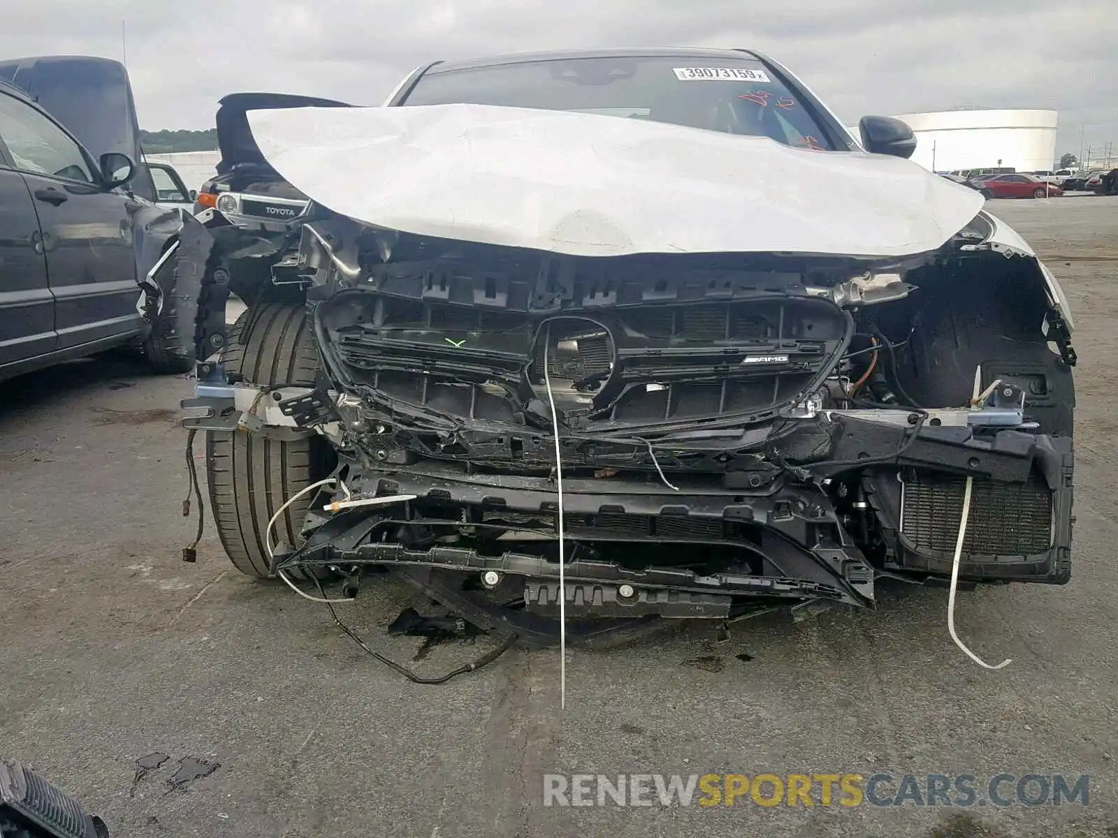 9 Photograph of a damaged car WDDZF8KB1KA508175 MERCEDES-BENZ AMG 2019