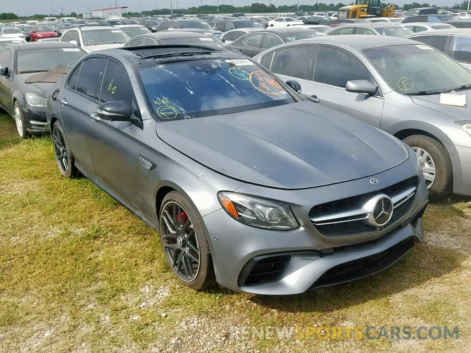 1 Photograph of a damaged car WDDZF8KB7KA570440 MERCEDES-BENZ AMG 2019