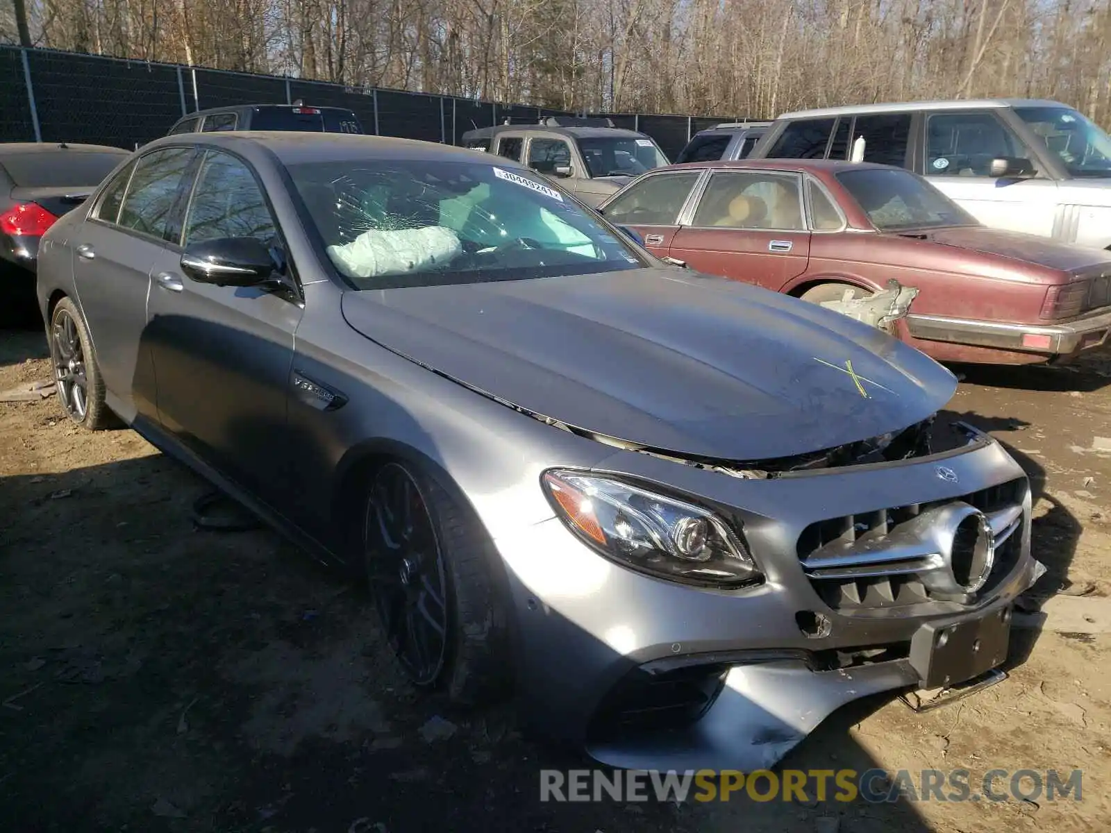 1 Photograph of a damaged car WDDZF8KB8KA654377 MERCEDES-BENZ AMG 2019