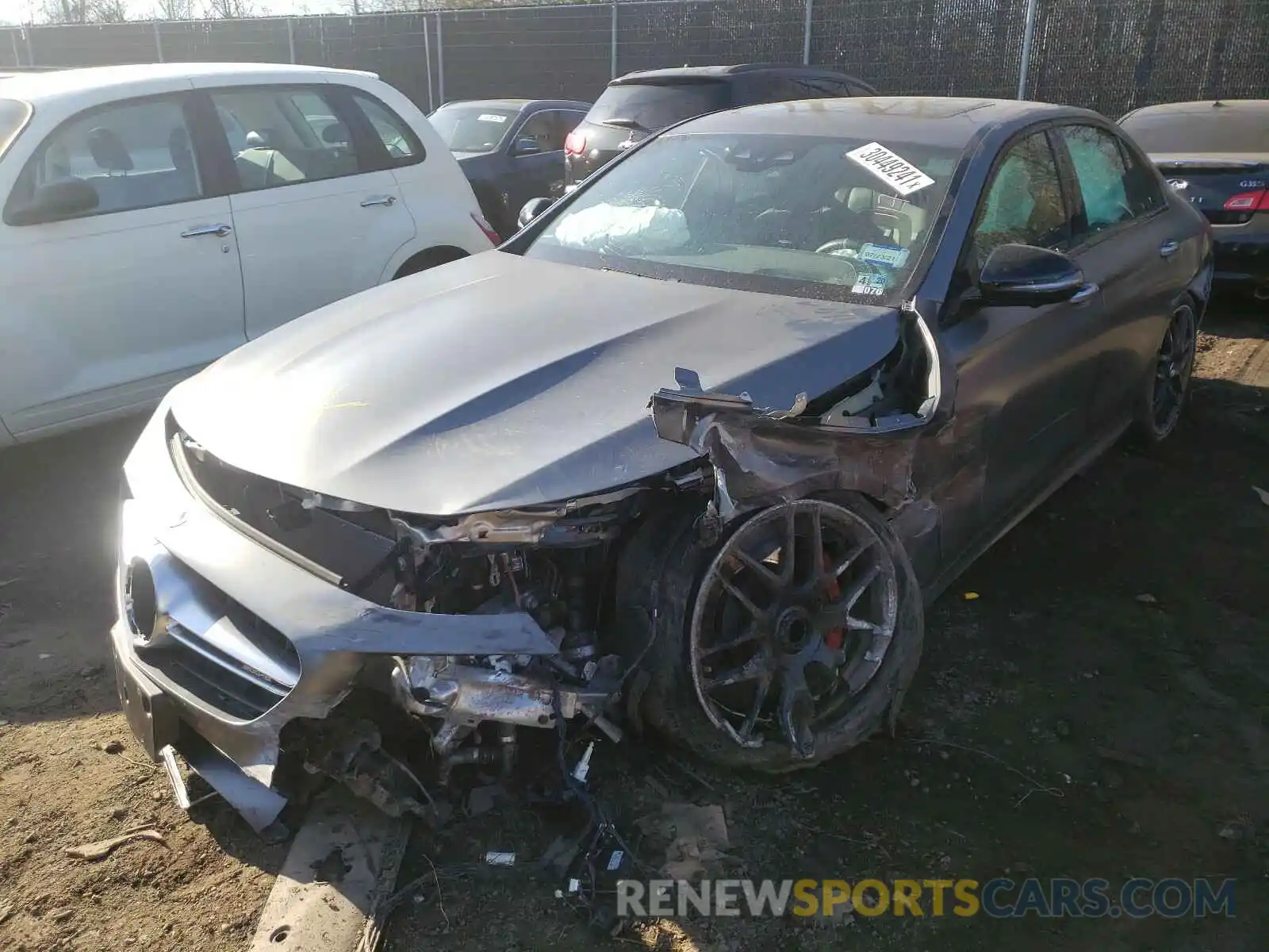 2 Photograph of a damaged car WDDZF8KB8KA654377 MERCEDES-BENZ AMG 2019