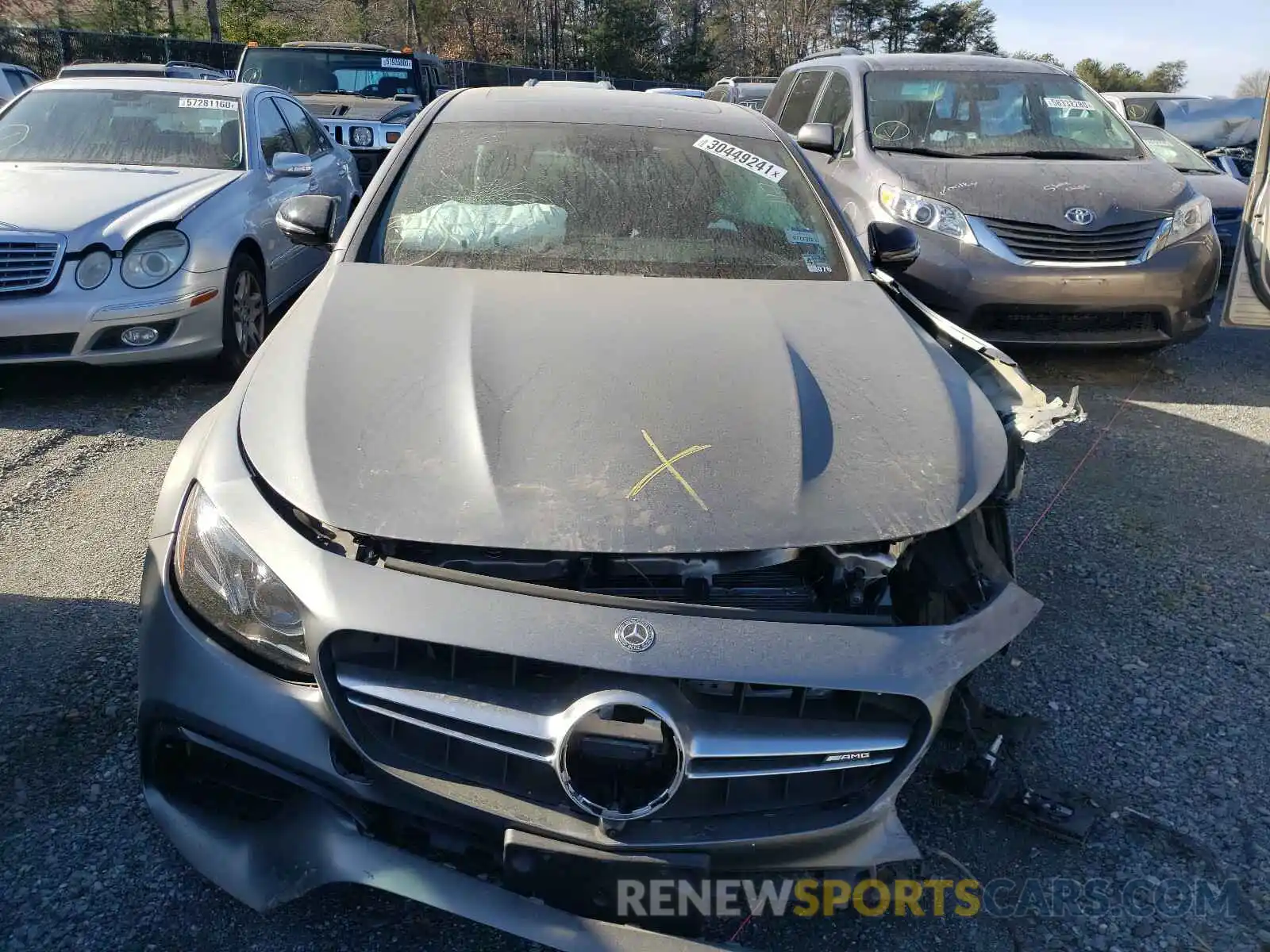 7 Photograph of a damaged car WDDZF8KB8KA654377 MERCEDES-BENZ AMG 2019