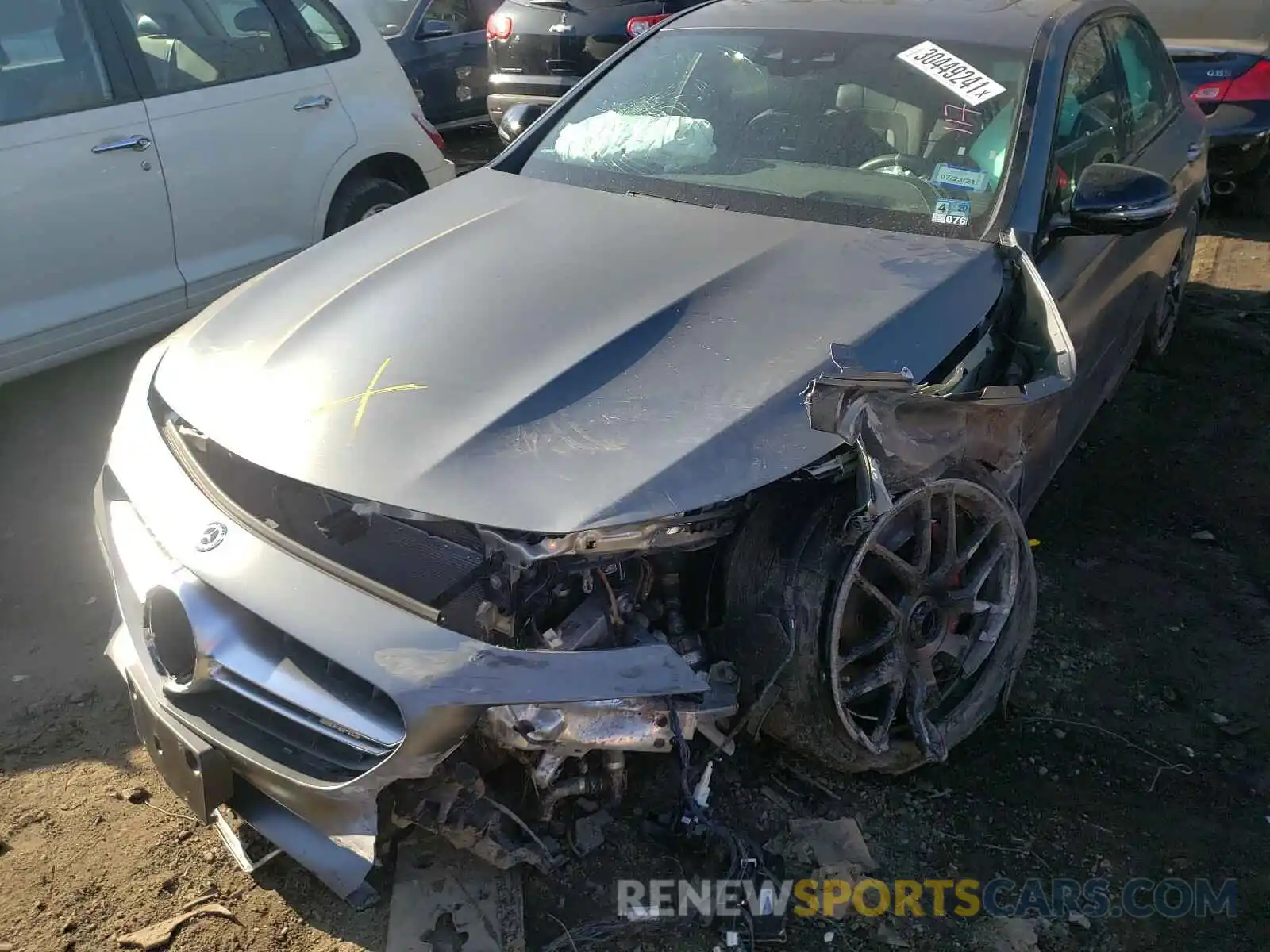 9 Photograph of a damaged car WDDZF8KB8KA654377 MERCEDES-BENZ AMG 2019