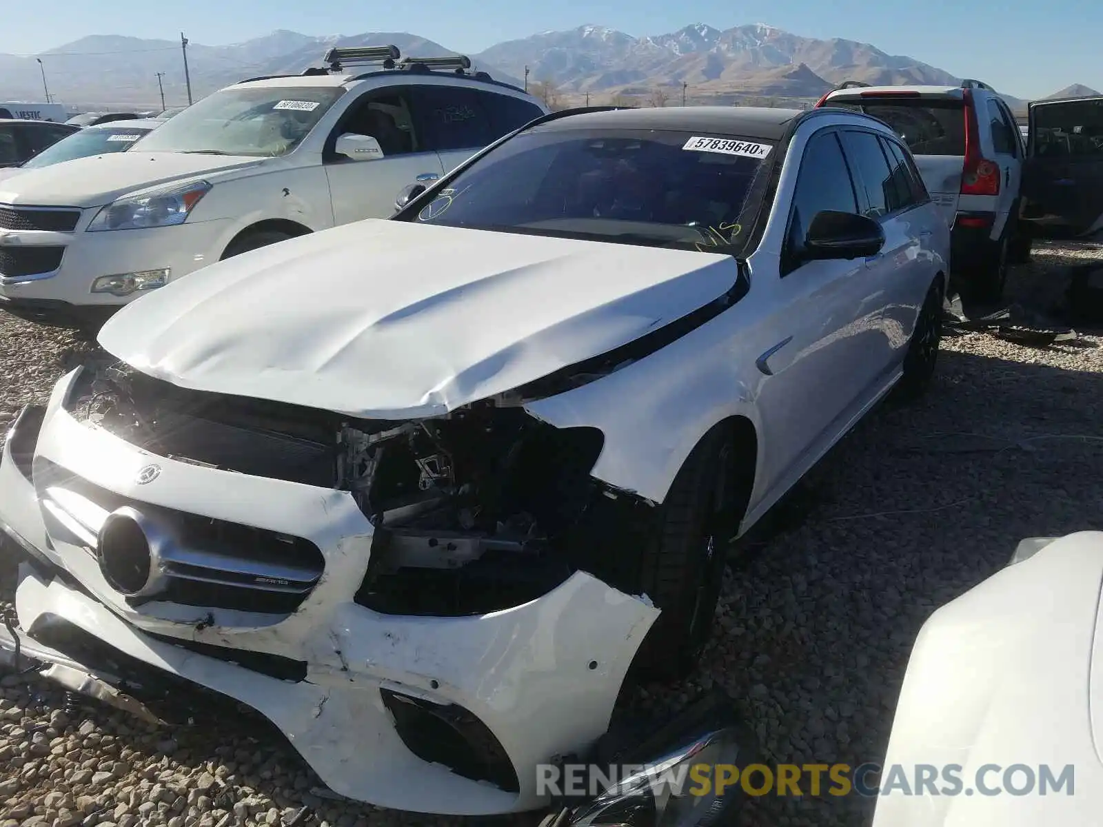 2 Photograph of a damaged car WDDZH8KB5KA506066 MERCEDES-BENZ AMG 2019