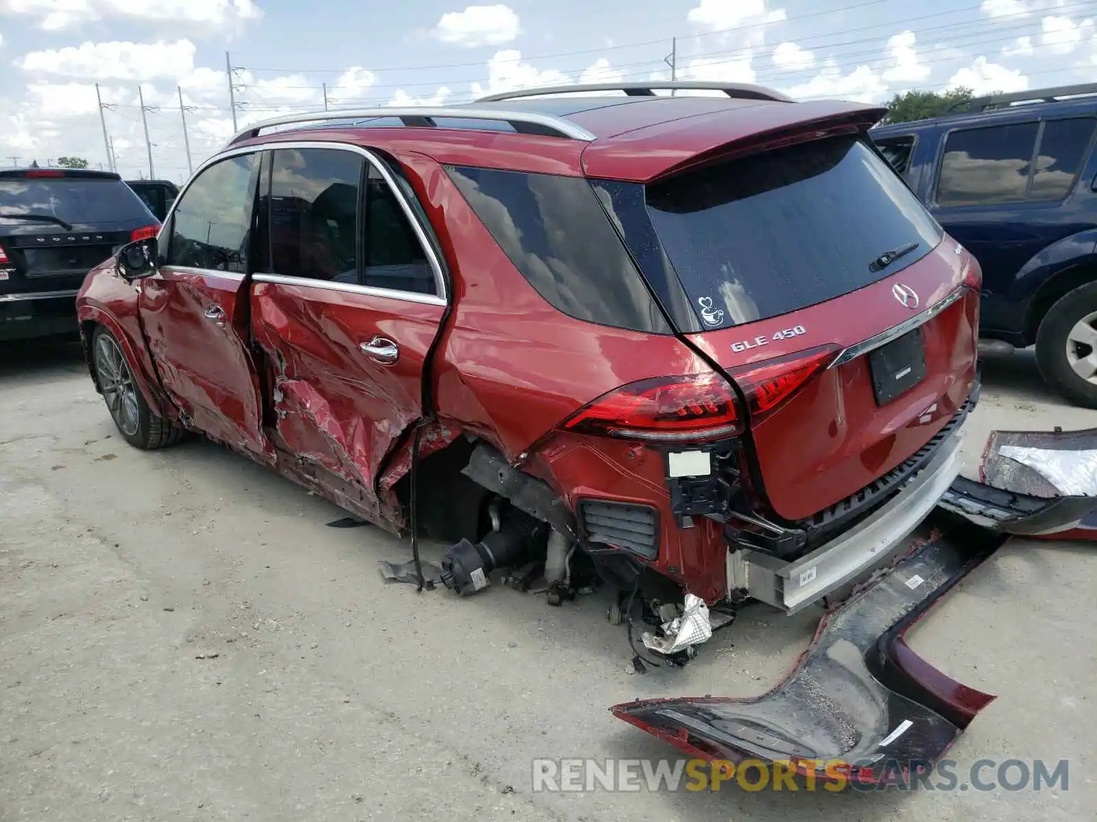3 Фотография поврежденного автомобиля 4JGFB5KB1LA057043 MERCEDES-BENZ AMG 2020