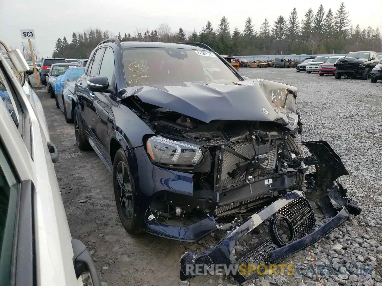 1 Фотография поврежденного автомобиля 4JGFB5KB6LA158465 MERCEDES-BENZ AMG 2020
