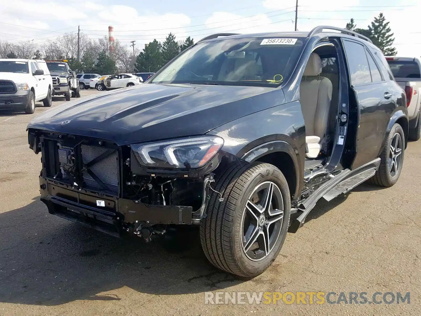 2 Photograph of a damaged car 4JGFB5KE7LA055713 MERCEDES-BENZ AMG 2020