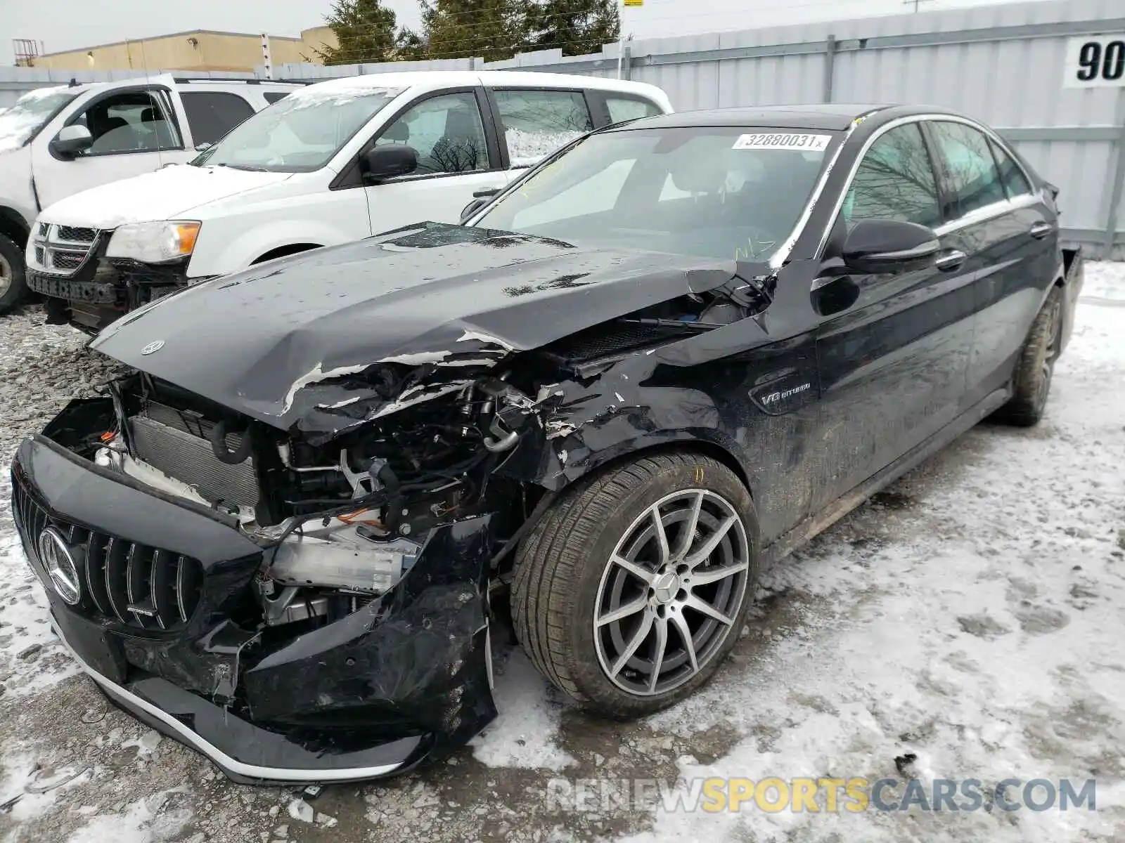 2 Photograph of a damaged car 55SWF8GB1LU333973 MERCEDES-BENZ AMG 2020