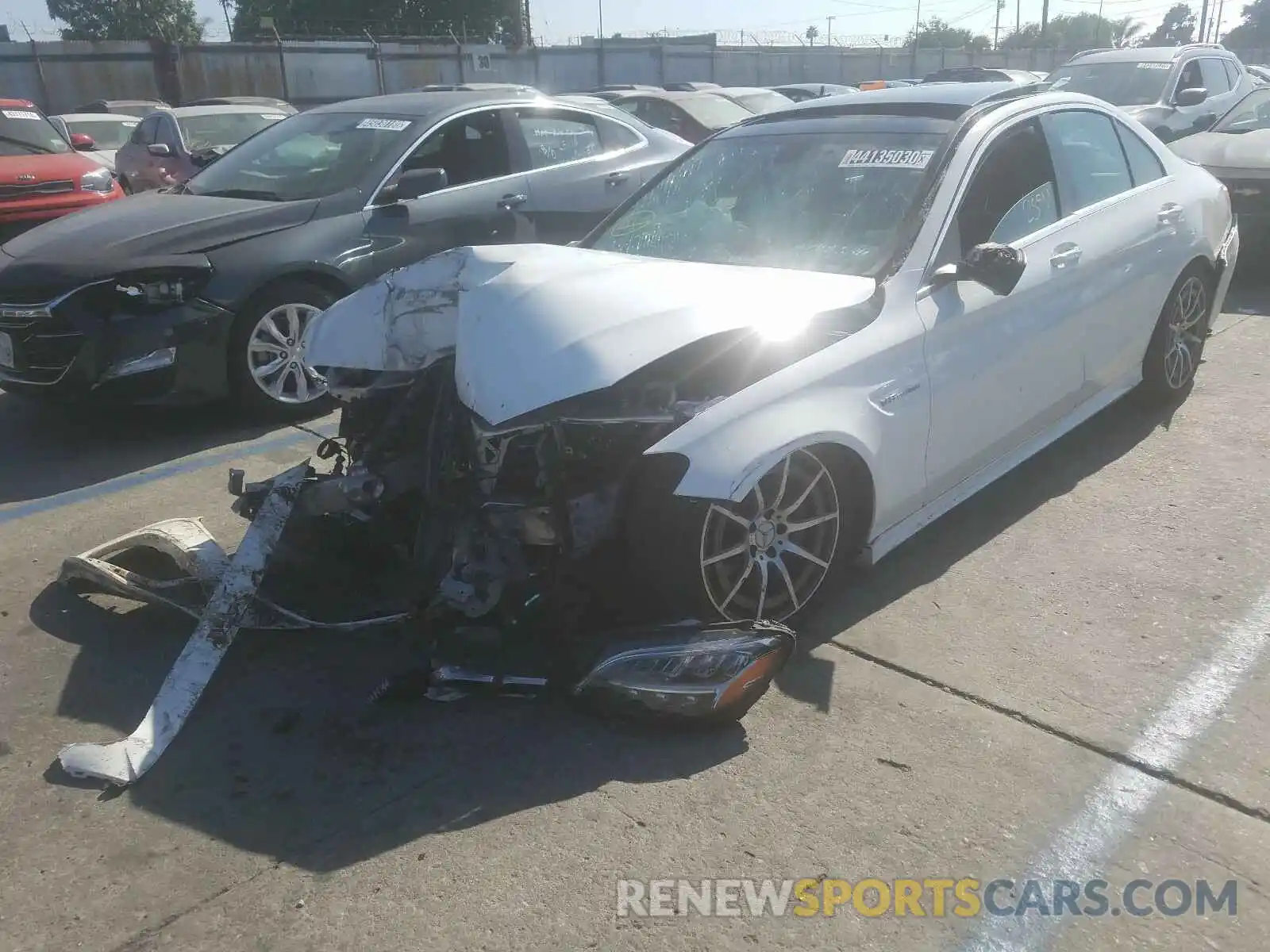 2 Photograph of a damaged car 55SWF8GB4LU332459 MERCEDES-BENZ AMG 2020