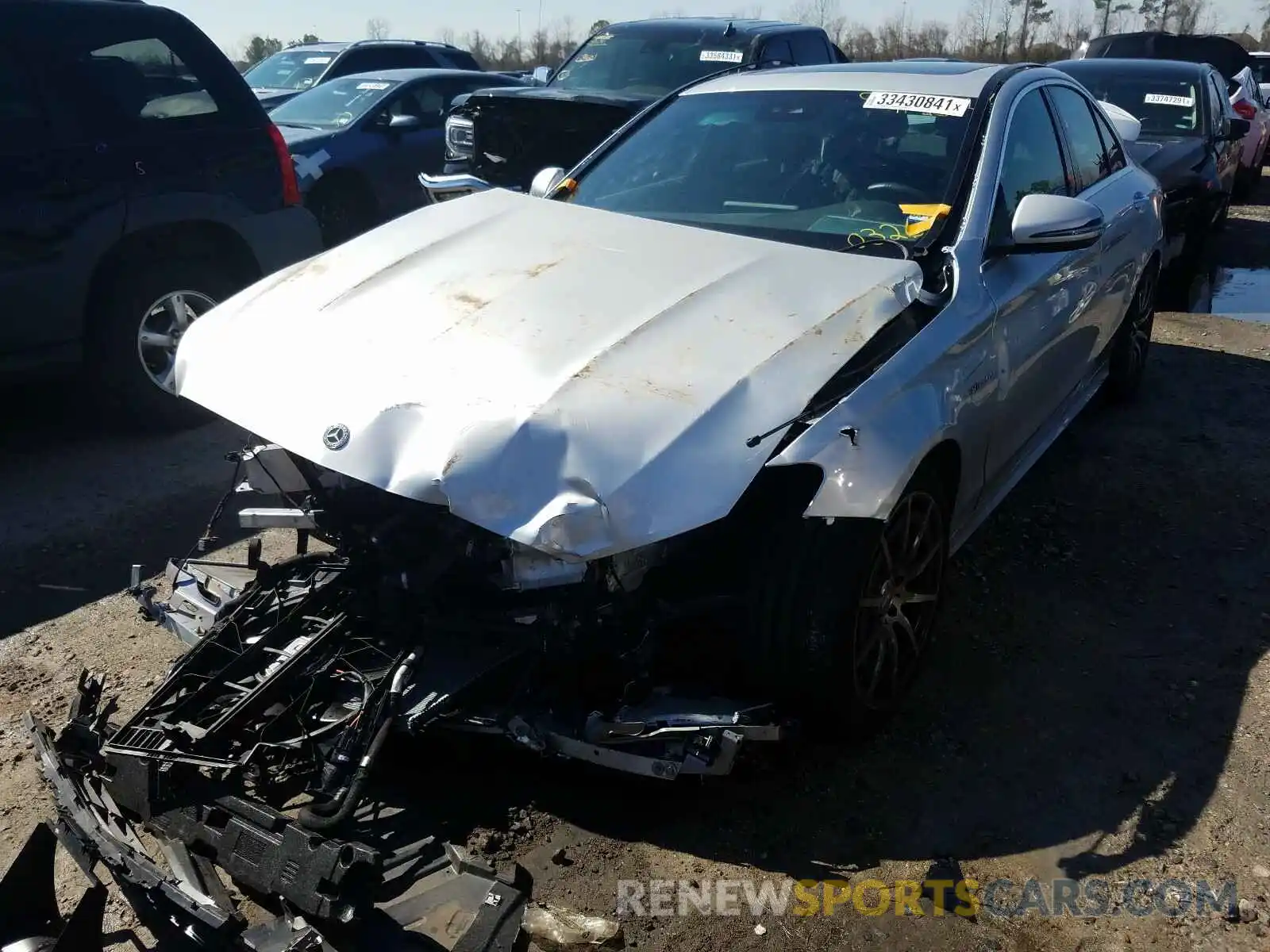 2 Фотография поврежденного автомобиля 55SWF8GB8LU330326 MERCEDES-BENZ AMG 2020