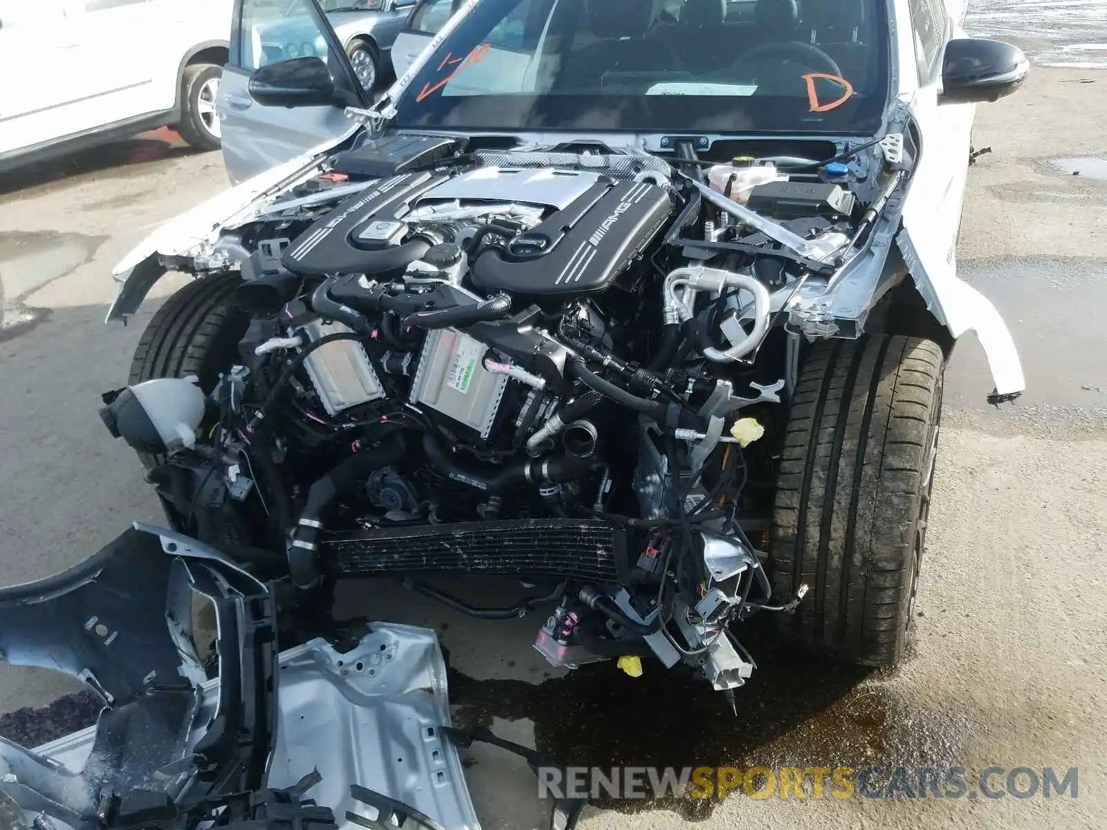 9 Photograph of a damaged car 55SWF8HB0LU331873 MERCEDES-BENZ AMG 2020