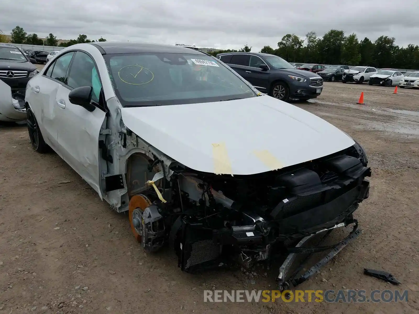 1 Photograph of a damaged car W1K5J5DB4LN083795 MERCEDES-BENZ AMG 2020