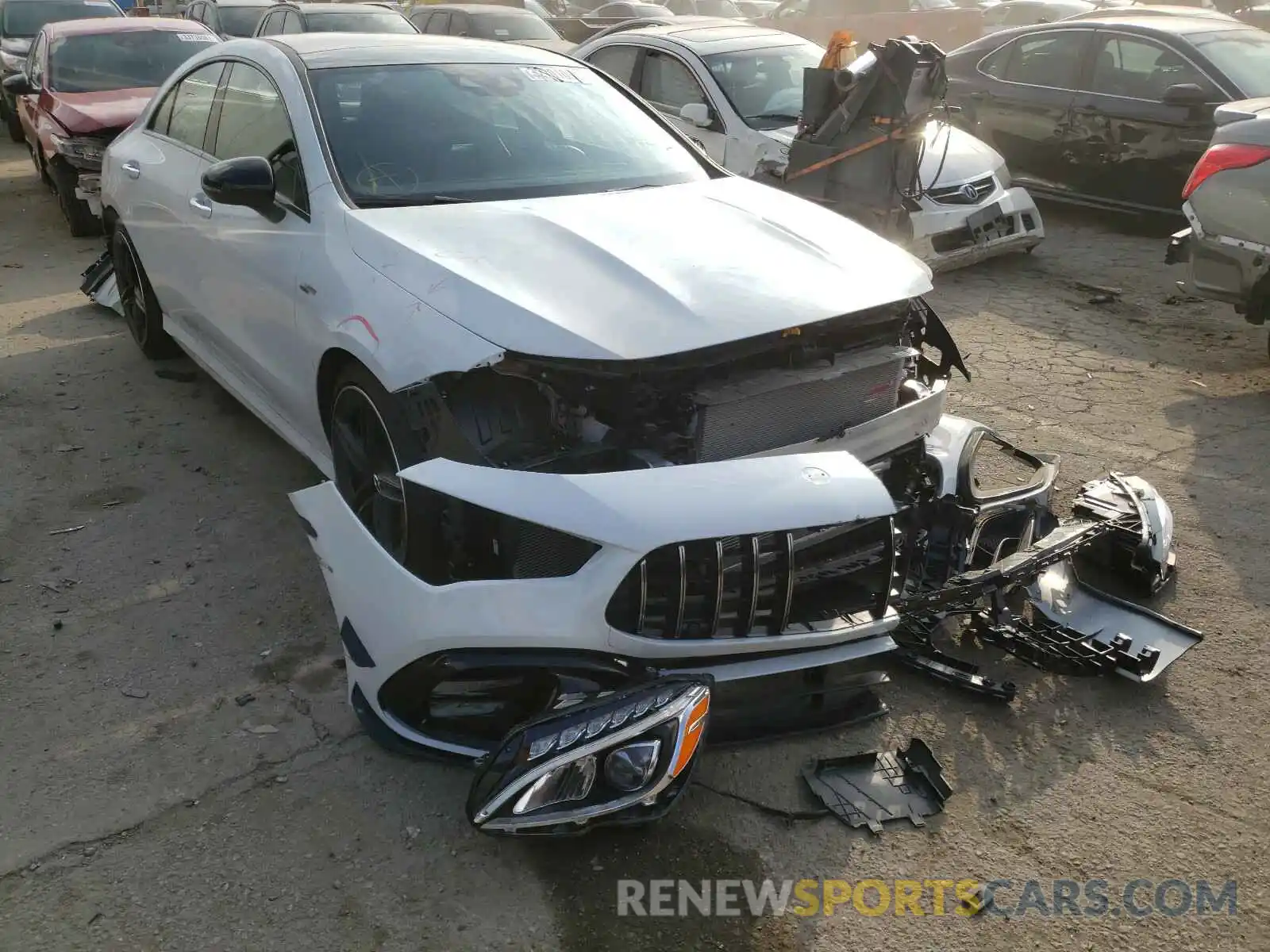 1 Photograph of a damaged car W1K5J5DBXLN093666 MERCEDES-BENZ AMG 2020