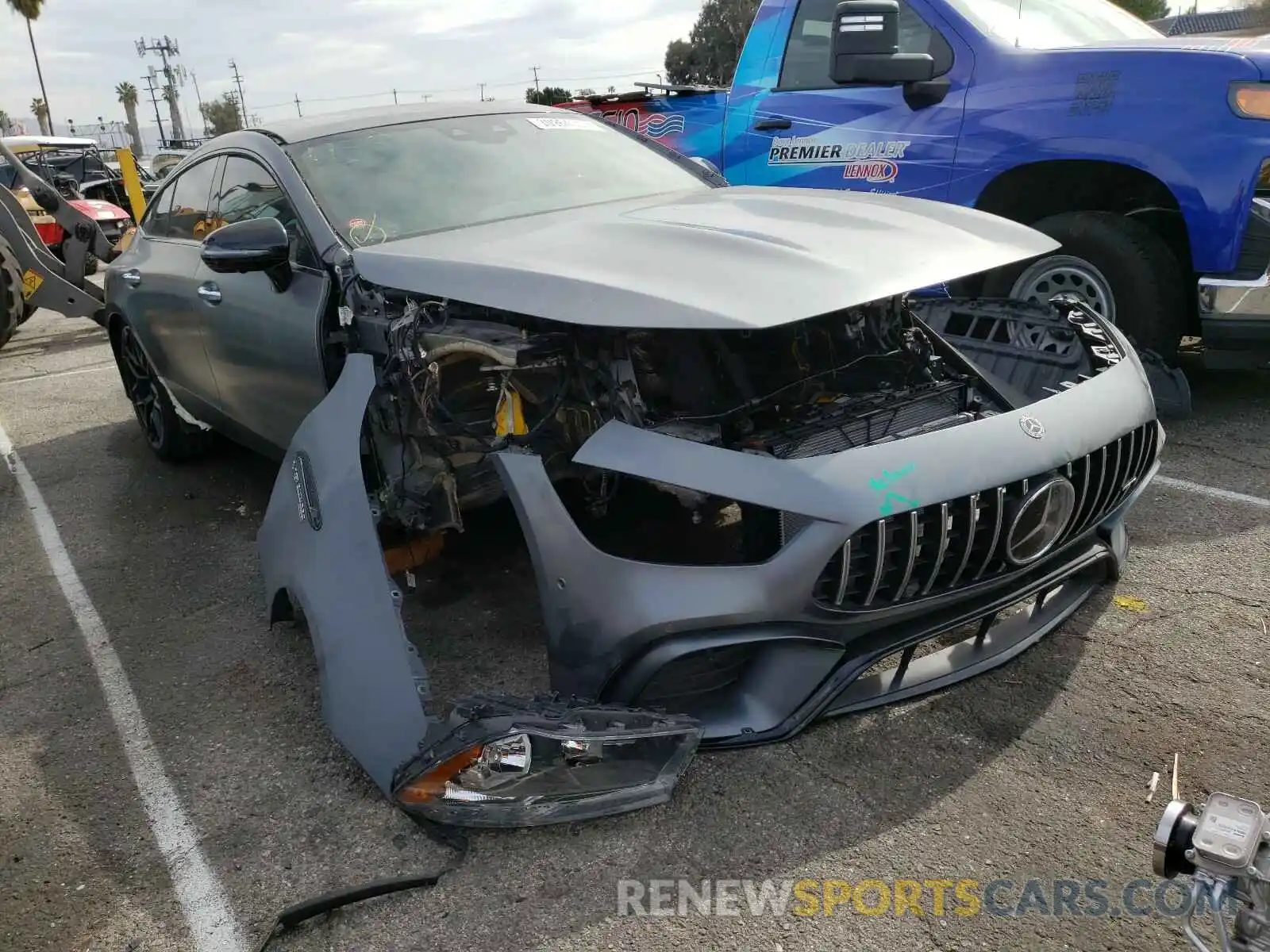 1 Photograph of a damaged car W1K7X8KB0LA030451 MERCEDES-BENZ AMG 2020