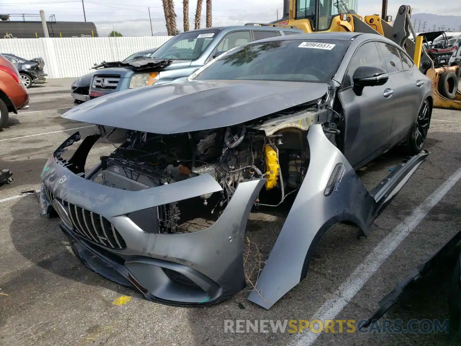 2 Photograph of a damaged car W1K7X8KB0LA030451 MERCEDES-BENZ AMG 2020