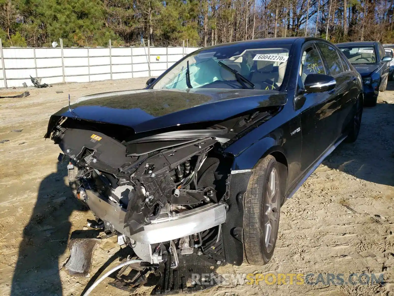 2 Photograph of a damaged car W1KUG8JB4LA568199 MERCEDES-BENZ AMG 2020