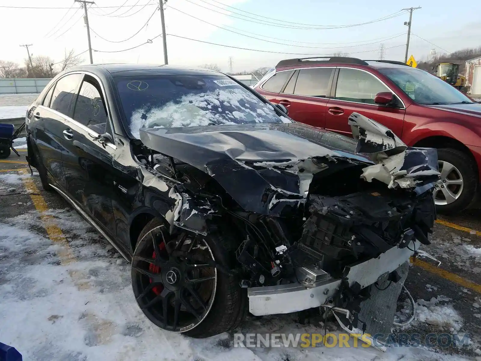 1 Photograph of a damaged car W1KUG8JB8LA530815 MERCEDES-BENZ AMG 2020