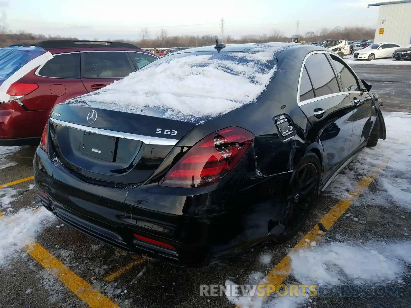 4 Фотография поврежденного автомобиля W1KUG8JB8LA530815 MERCEDES-BENZ AMG 2020