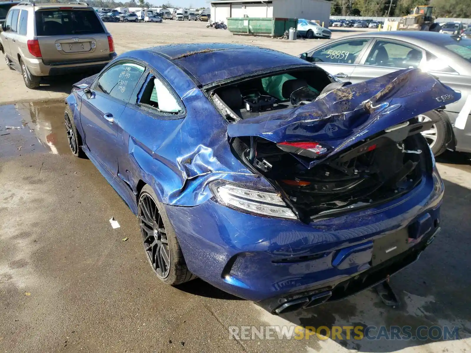 3 Photograph of a damaged car W1KWJ8HB6LF989540 MERCEDES-BENZ AMG 2020