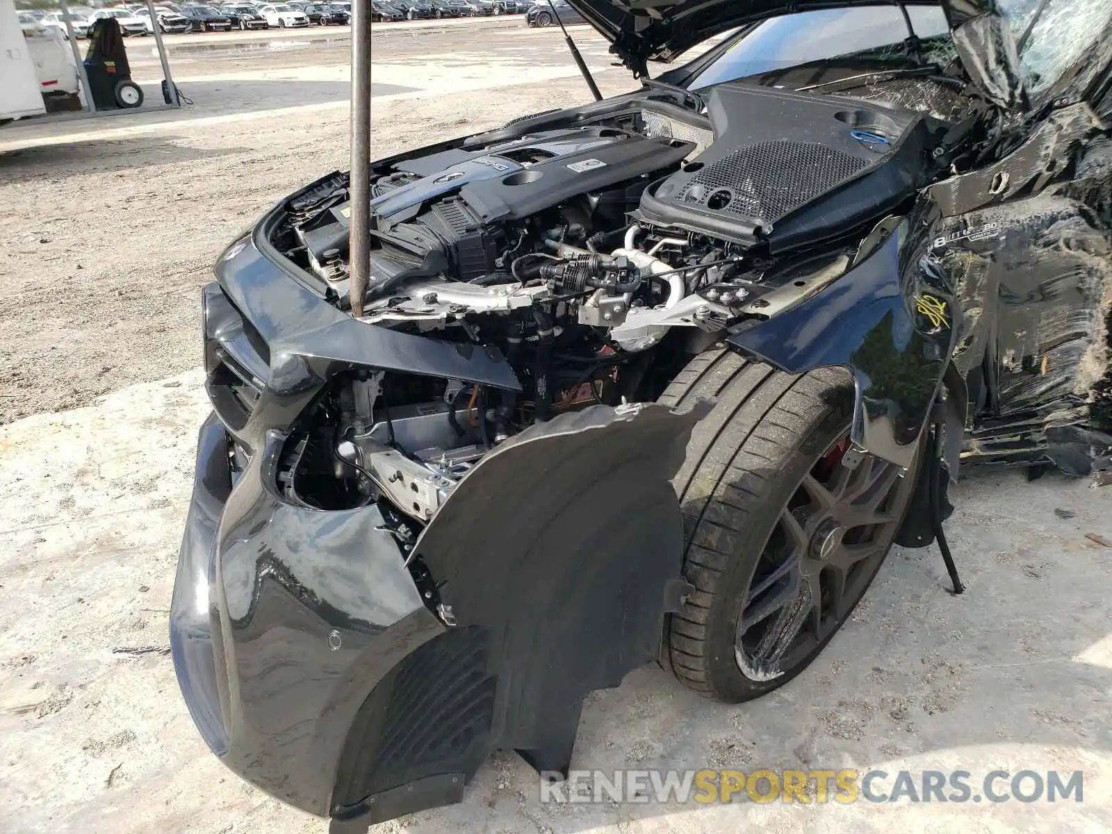 10 Photograph of a damaged car W1KZF8KB9LA762119 MERCEDES-BENZ AMG 2020