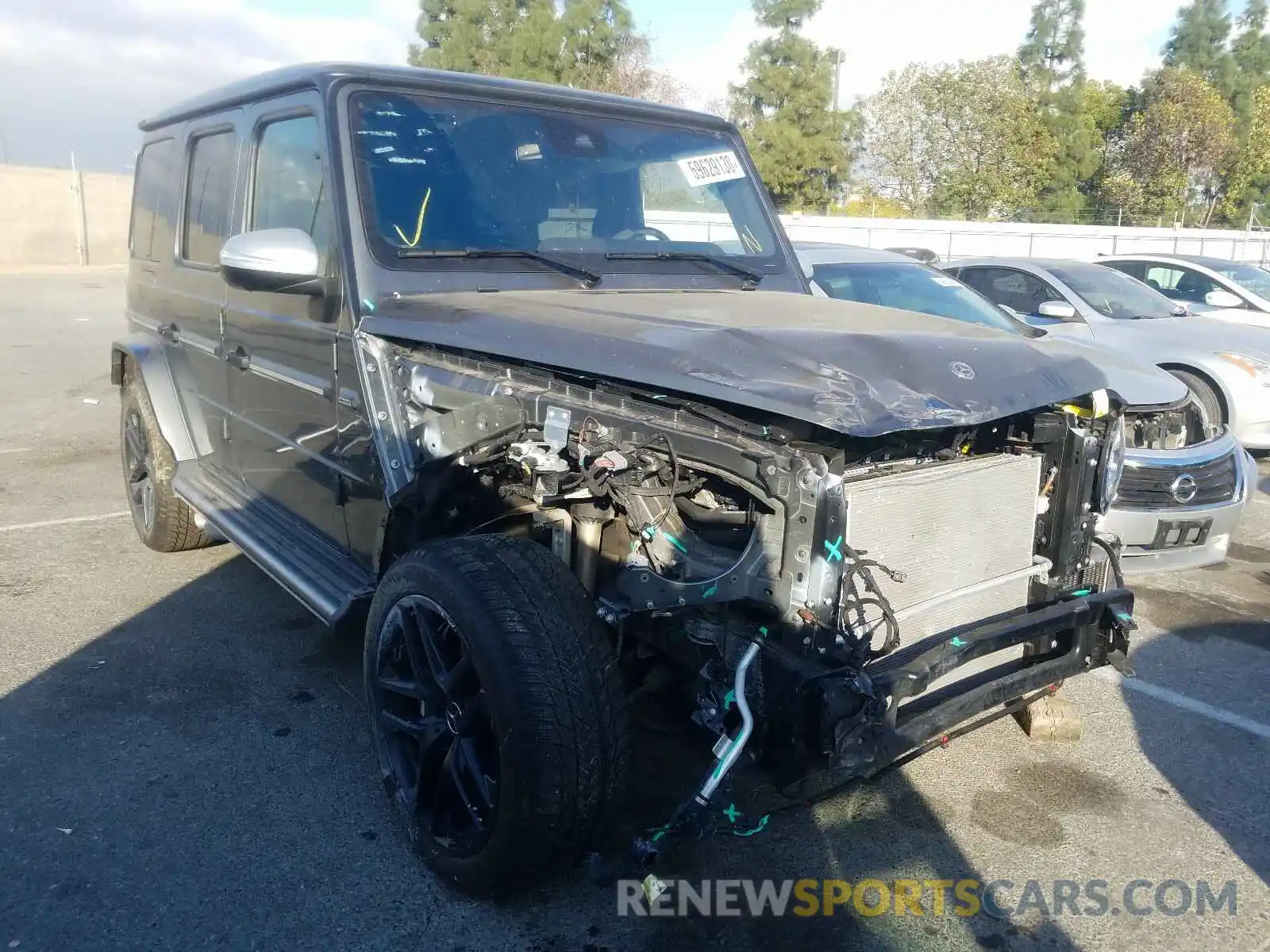 1 Photograph of a damaged car W1NYC7HJ0LX342133 MERCEDES-BENZ AMG 2020