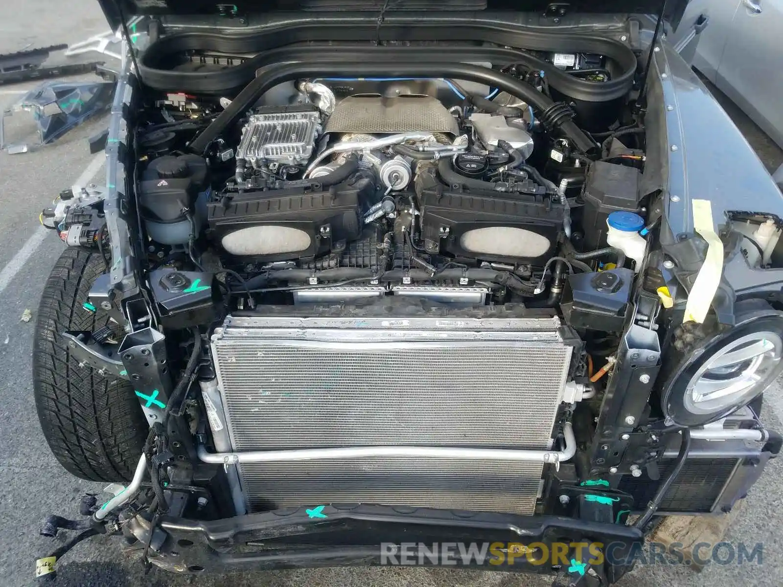 7 Фотография поврежденного автомобиля W1NYC7HJ0LX342133 MERCEDES-BENZ AMG 2020