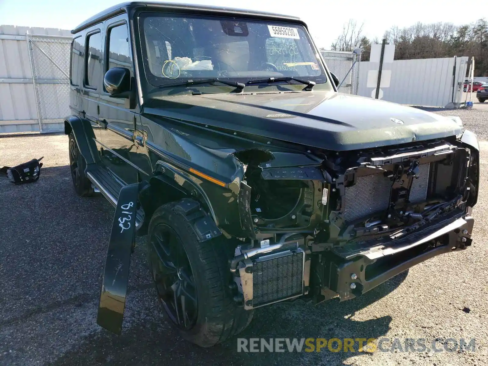 9 Photograph of a damaged car W1NYC7HJ0LX350393 MERCEDES-BENZ AMG 2020