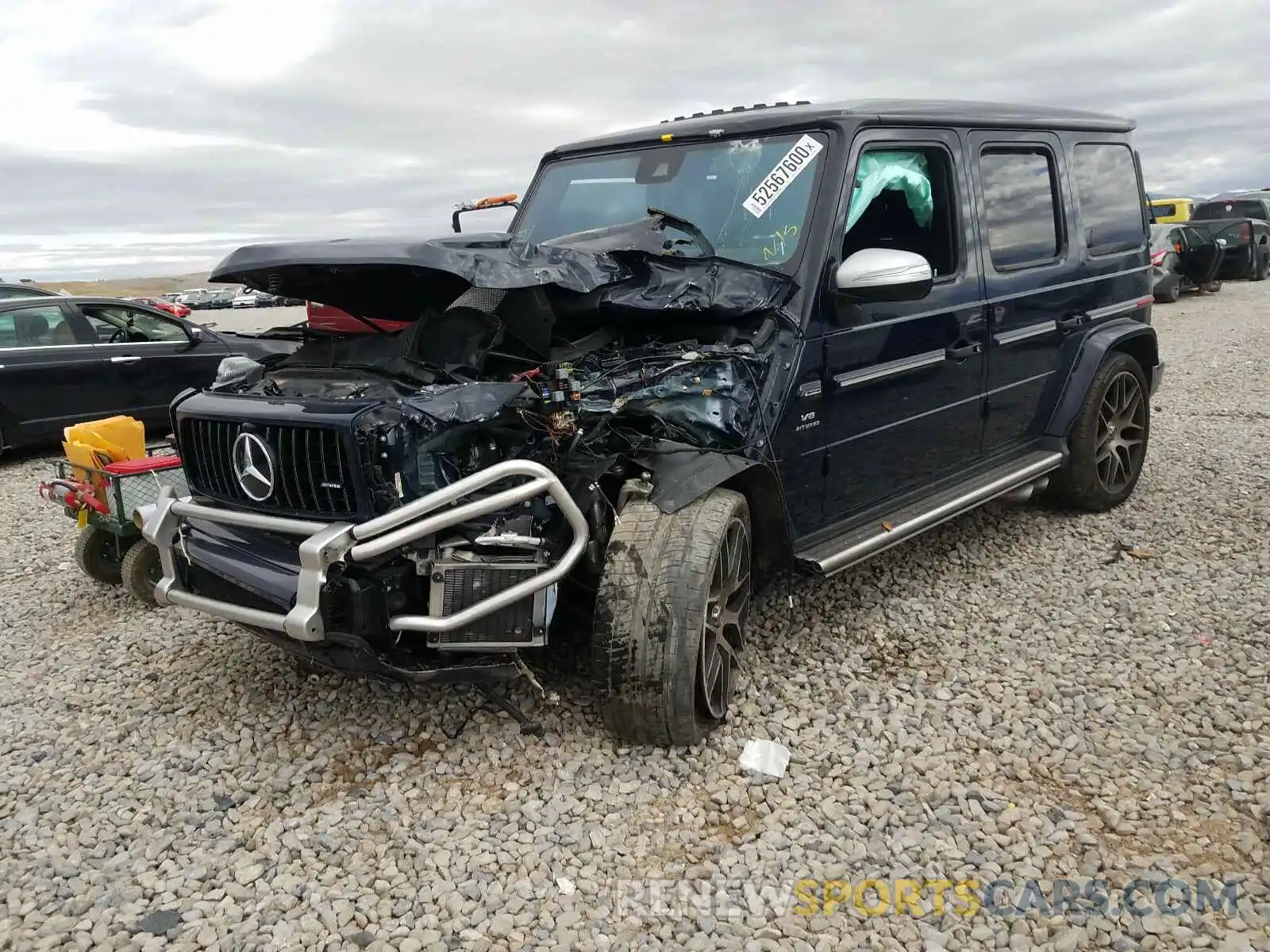 2 Photograph of a damaged car W1NYC7HJ4LX342619 MERCEDES-BENZ AMG 2020