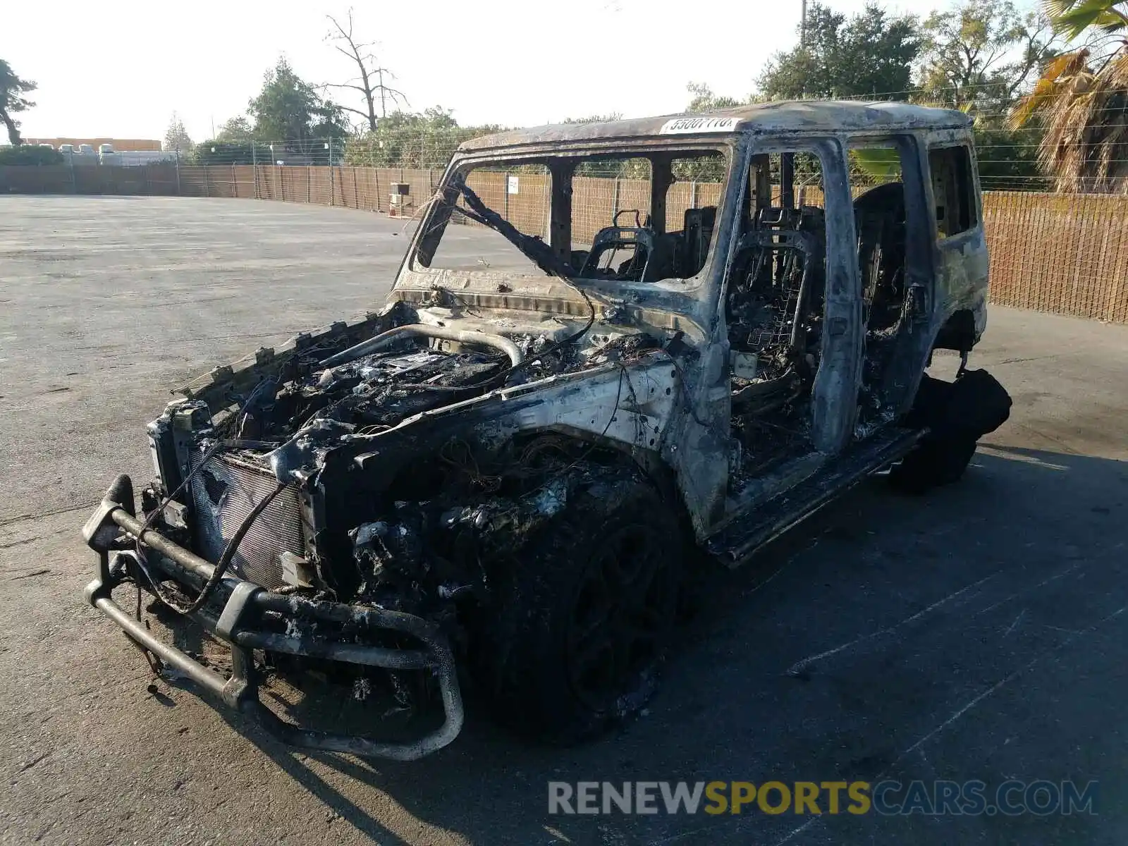 2 Photograph of a damaged car W1NYC7HJ6LX351581 MERCEDES-BENZ AMG 2020