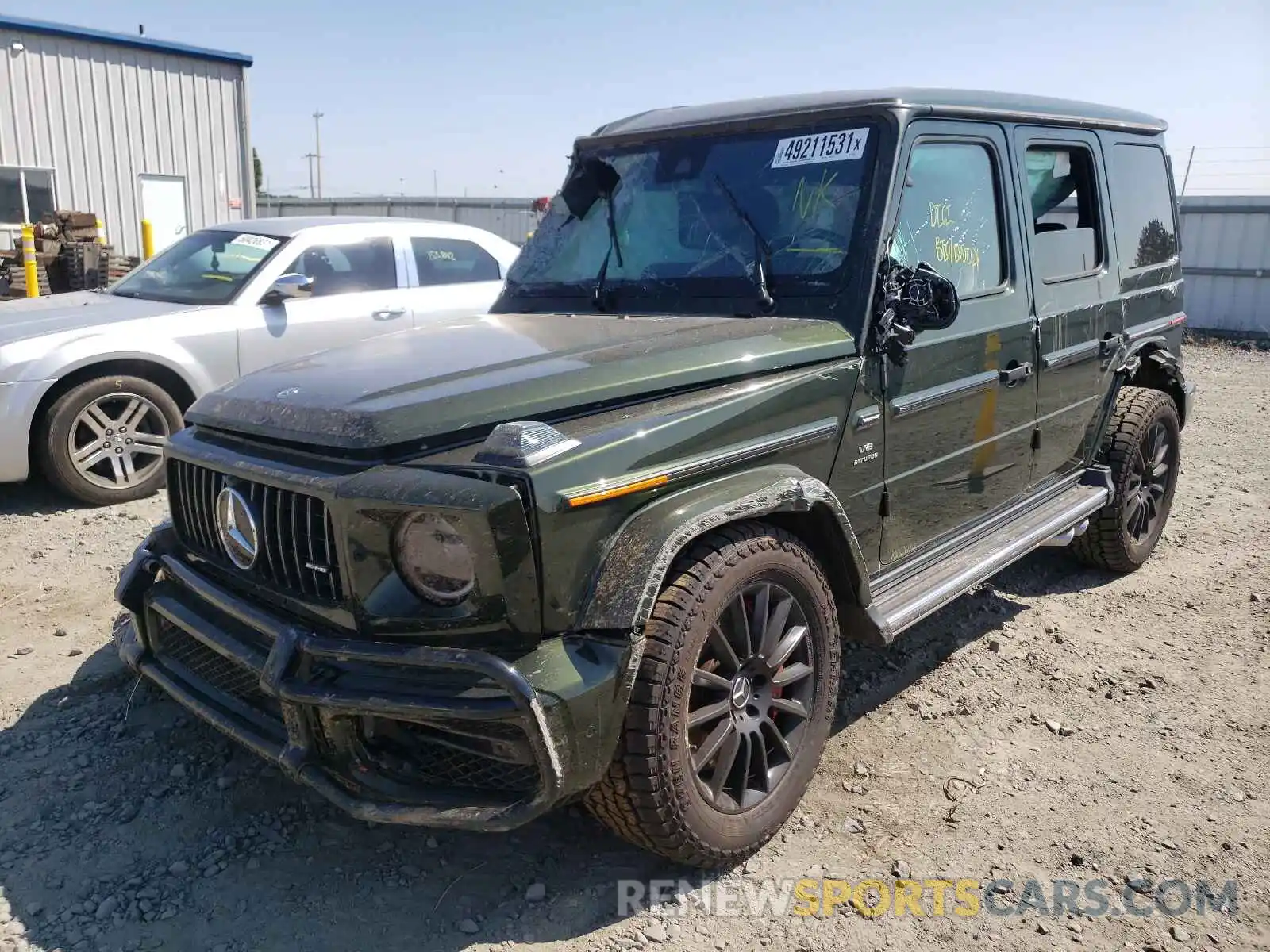 2 Photograph of a damaged car WDCYC7HJ2LX333922 MERCEDES-BENZ AMG 2020