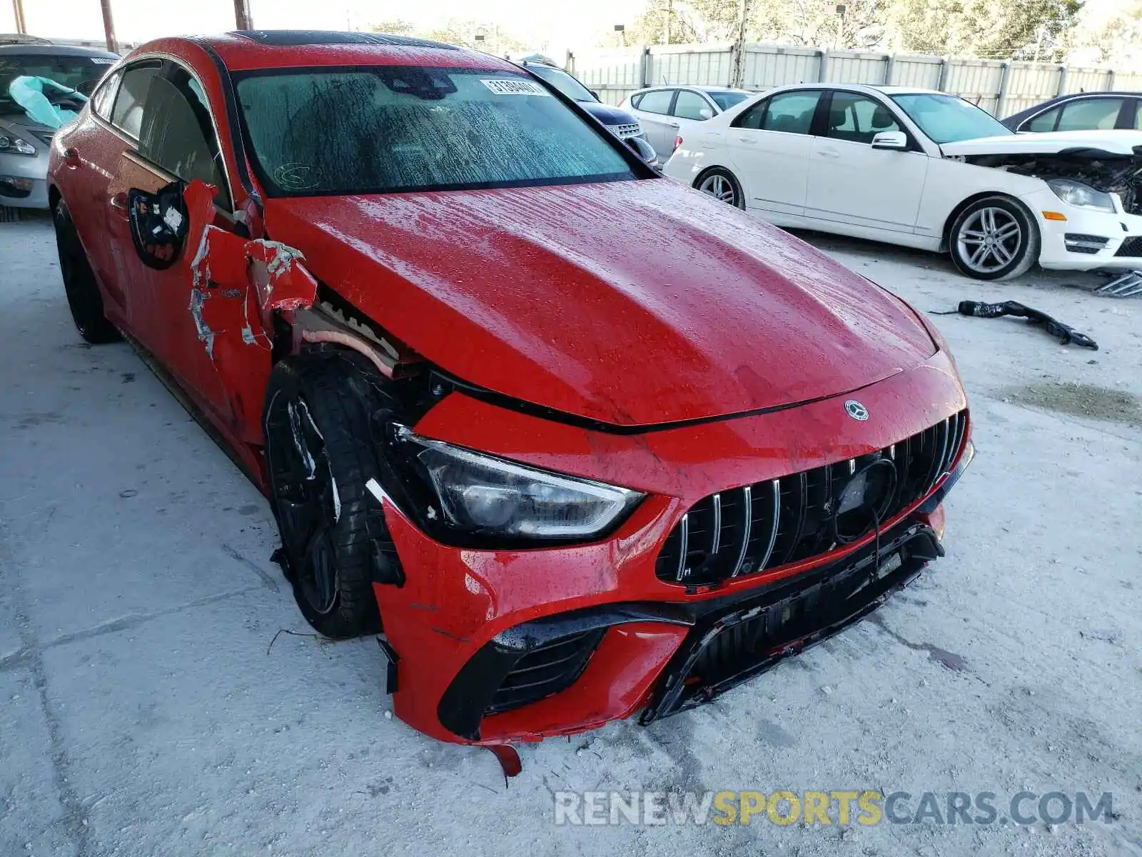 1 Photograph of a damaged car WDD7X8JB2LA013863 MERCEDES-BENZ AMG 2020