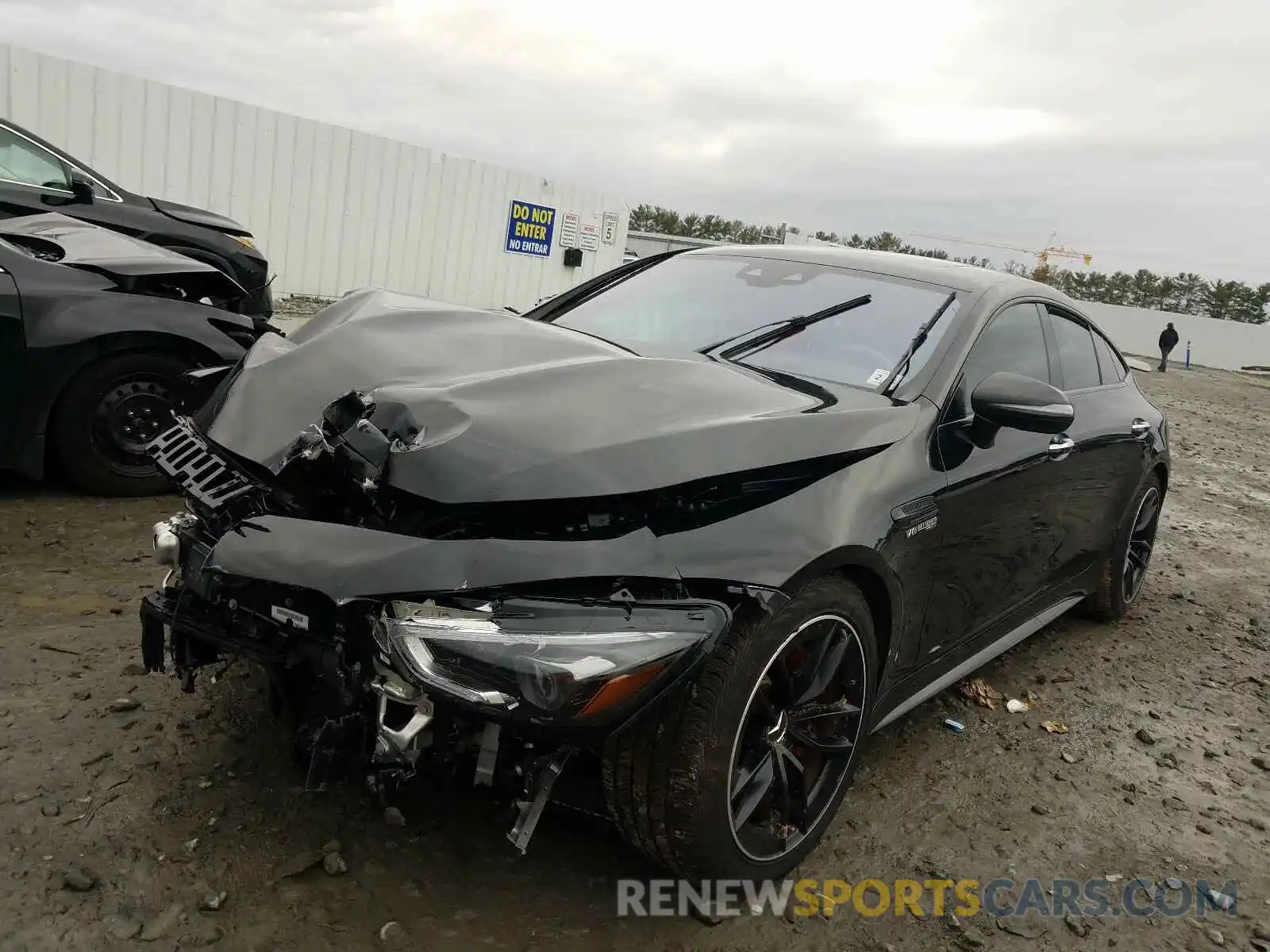 2 Photograph of a damaged car WDD7X8JB3LA013435 MERCEDES-BENZ AMG 2020