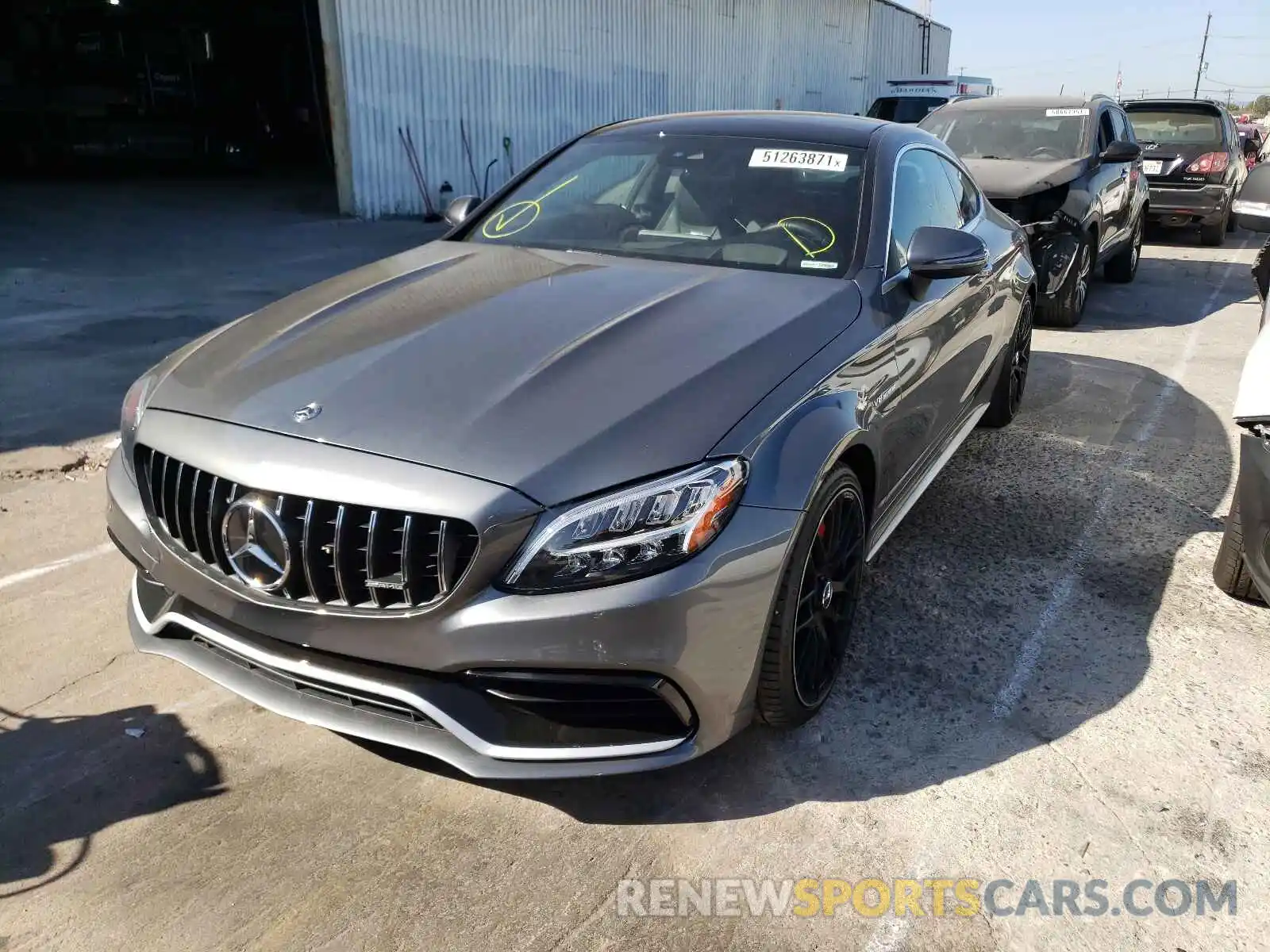 2 Photograph of a damaged car WDDWJ8HB0LF973723 MERCEDES-BENZ AMG 2020