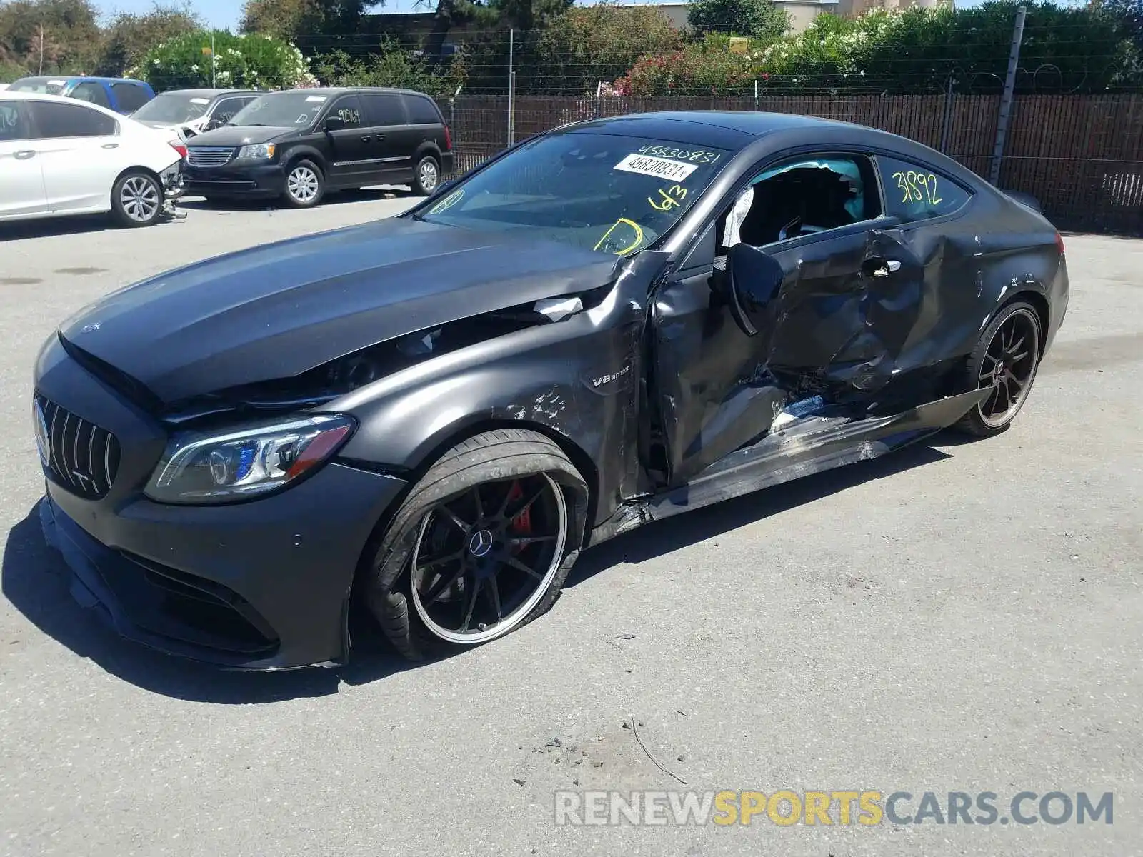 9 Photograph of a damaged car WDDWJ8HB2LF945096 MERCEDES-BENZ AMG 2020