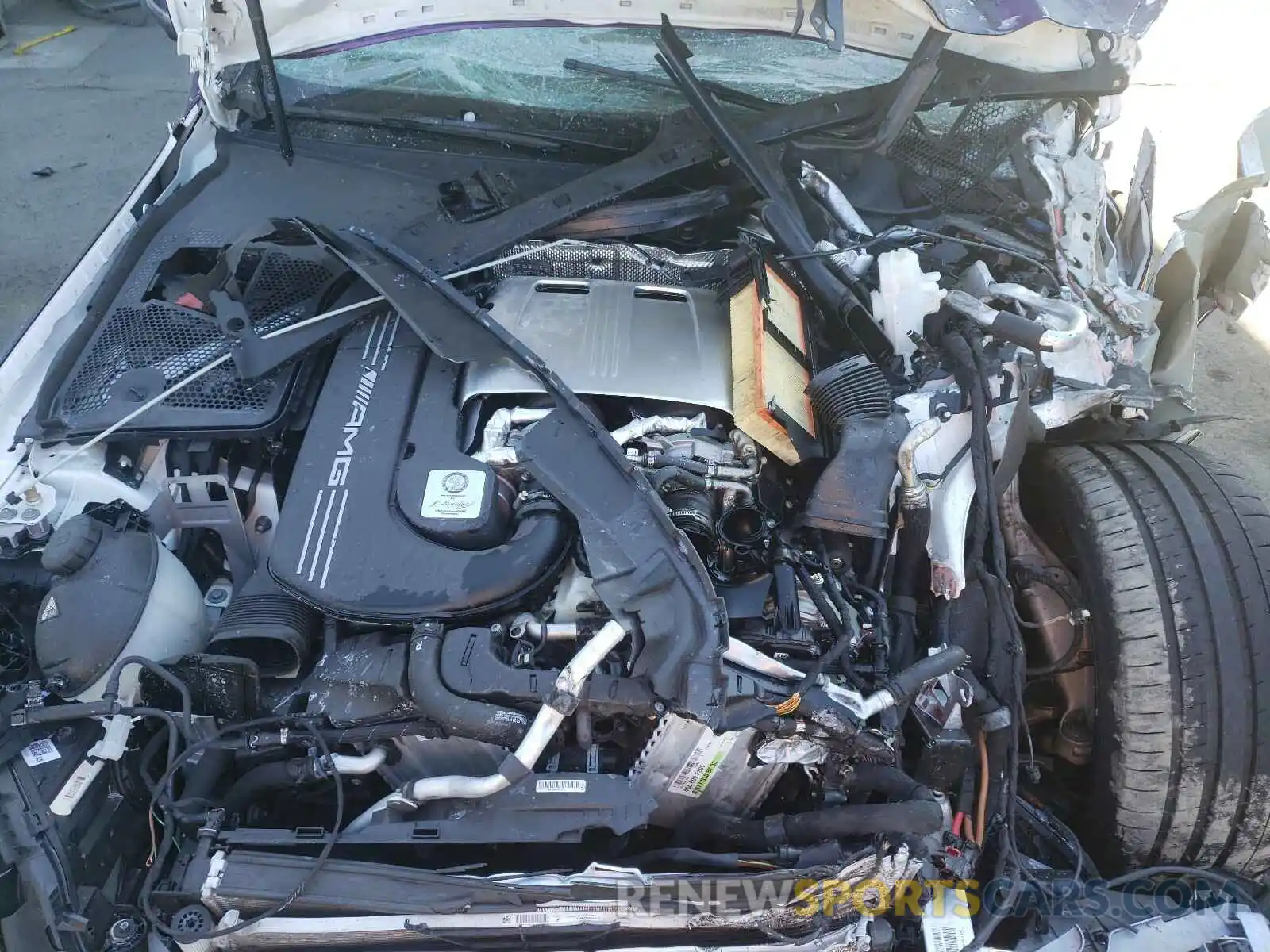 7 Photograph of a damaged car WDDWJ8HB9LF938887 MERCEDES-BENZ AMG 2020