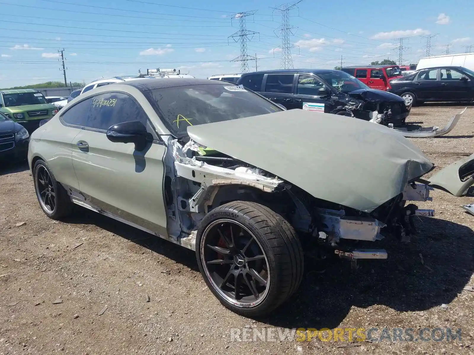 1 Photograph of a damaged car WDDWJ8HB9LF968438 MERCEDES-BENZ AMG 2020