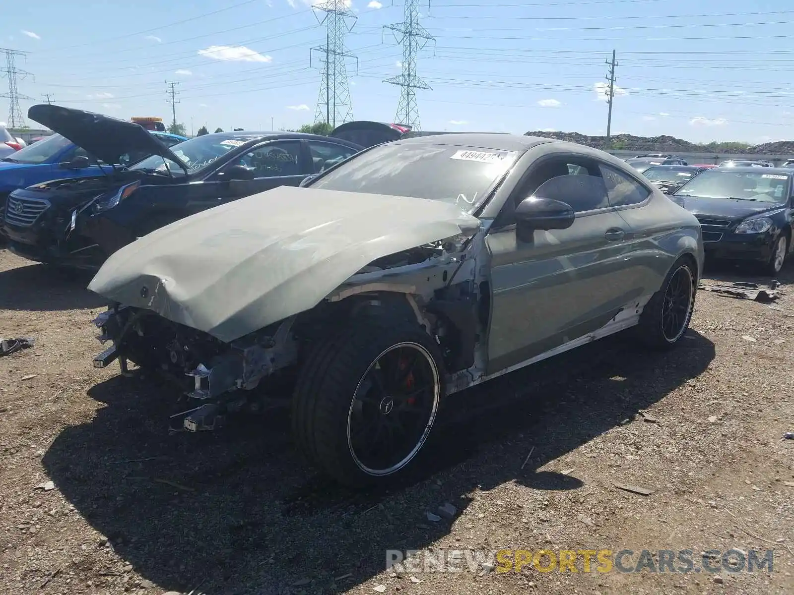 2 Photograph of a damaged car WDDWJ8HB9LF968438 MERCEDES-BENZ AMG 2020