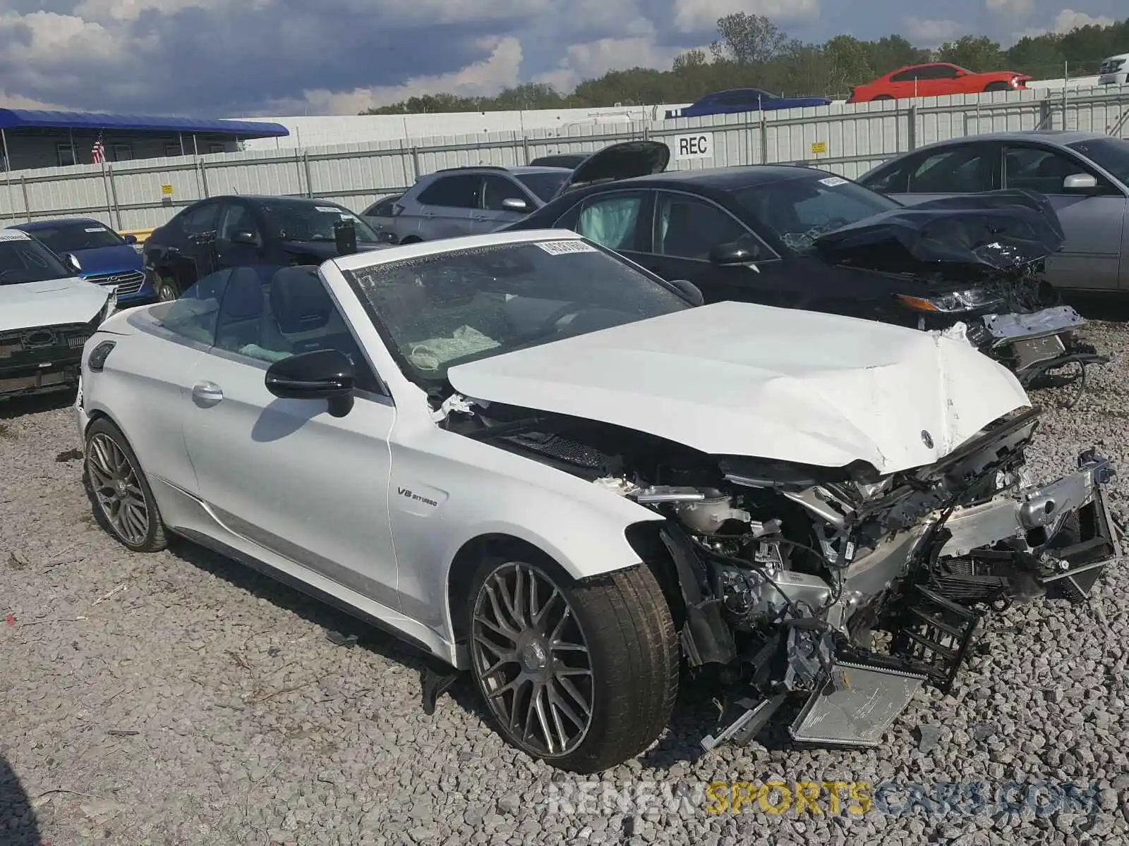 1 Photograph of a damaged car WDDWK8GB5LF960917 MERCEDES-BENZ AMG 2020