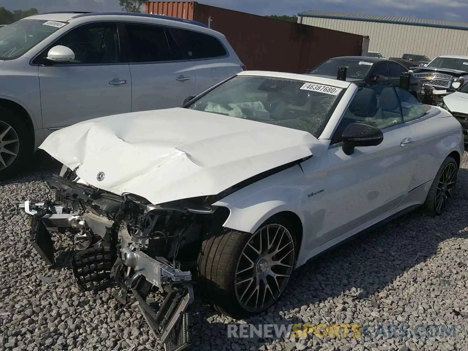 2 Photograph of a damaged car WDDWK8GB5LF960917 MERCEDES-BENZ AMG 2020