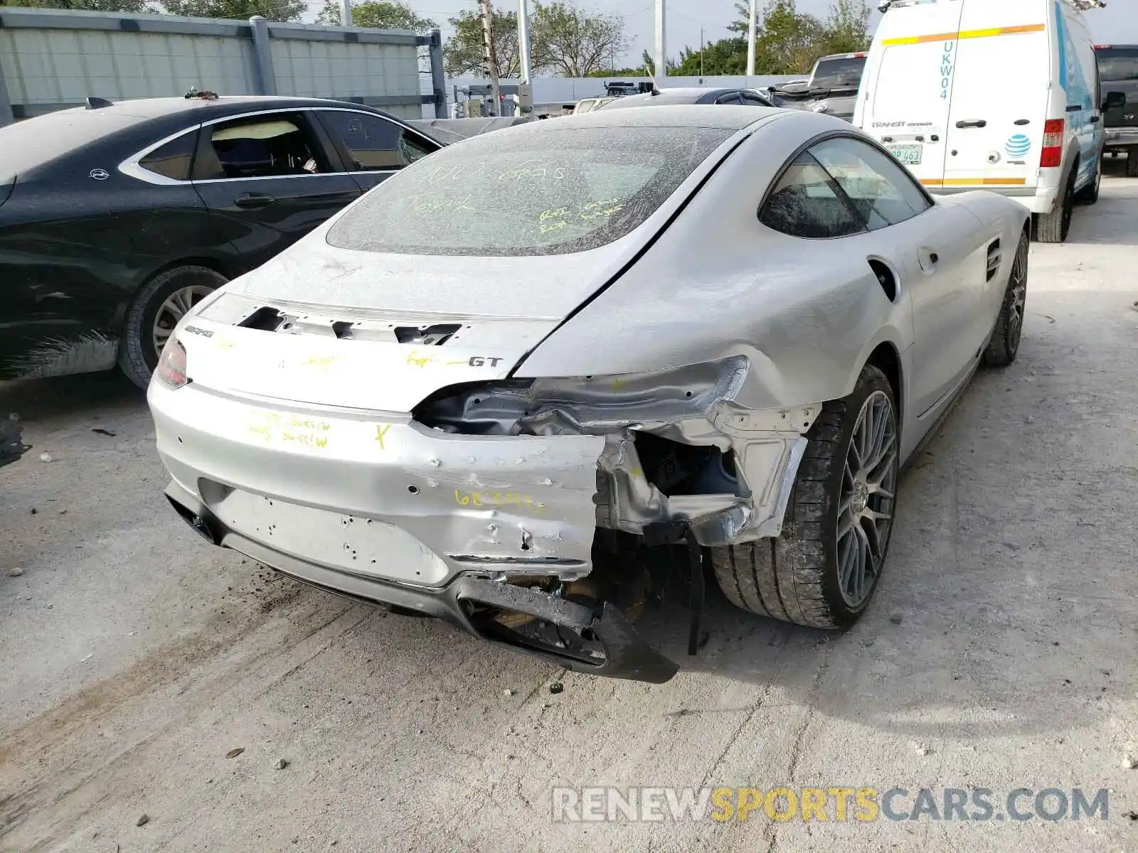 4 Фотография поврежденного автомобиля WDDYJ7HA5LA026328 MERCEDES-BENZ AMG 2020
