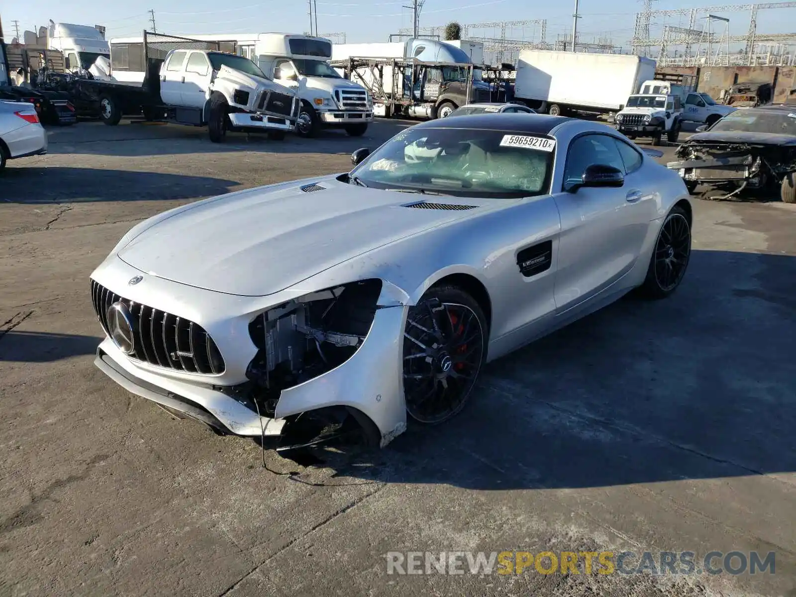 2 Photograph of a damaged car WDDYJ8AA3LA028983 MERCEDES-BENZ AMG 2020